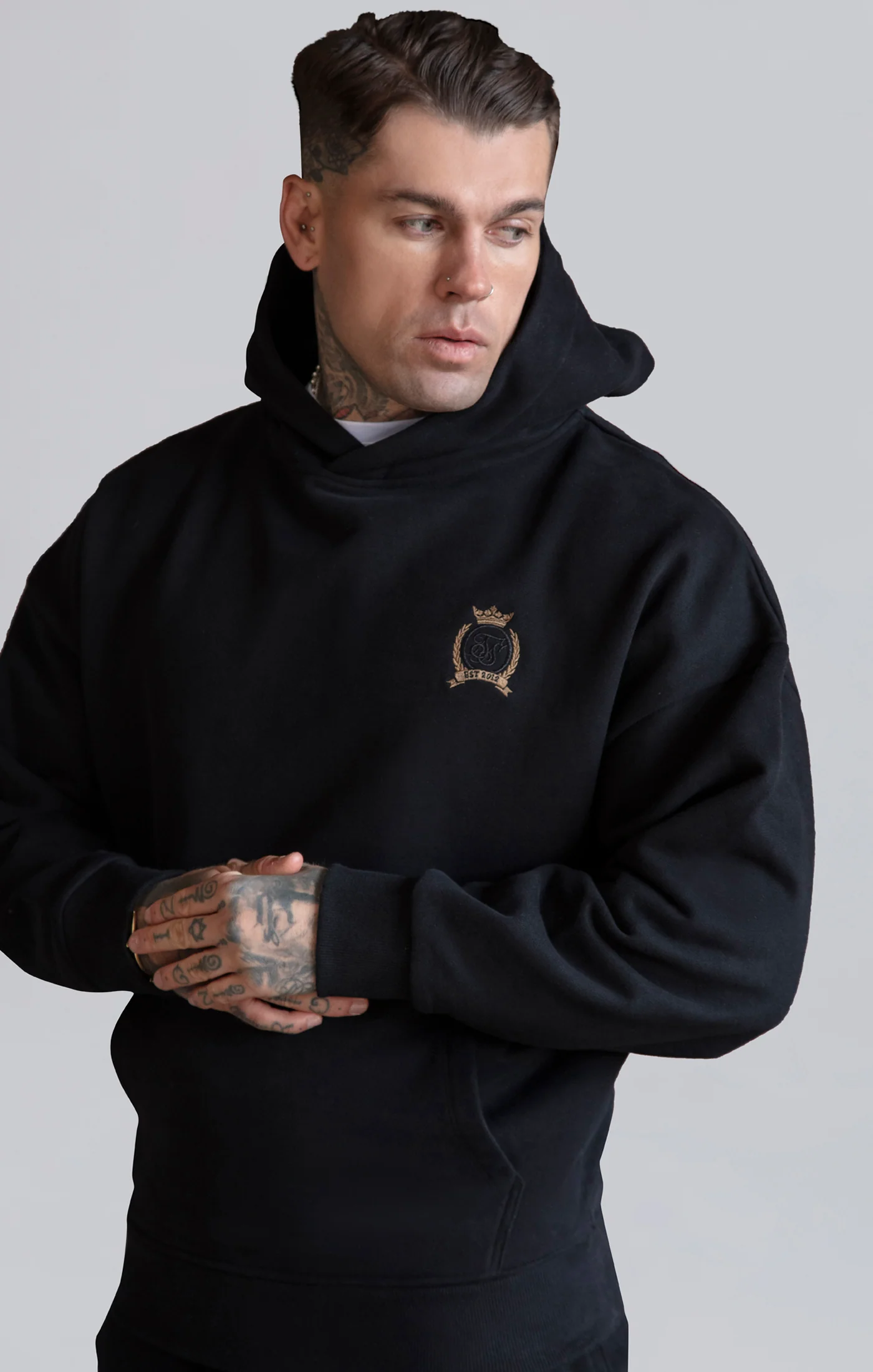 Black Pullover Hoodie - Image 3