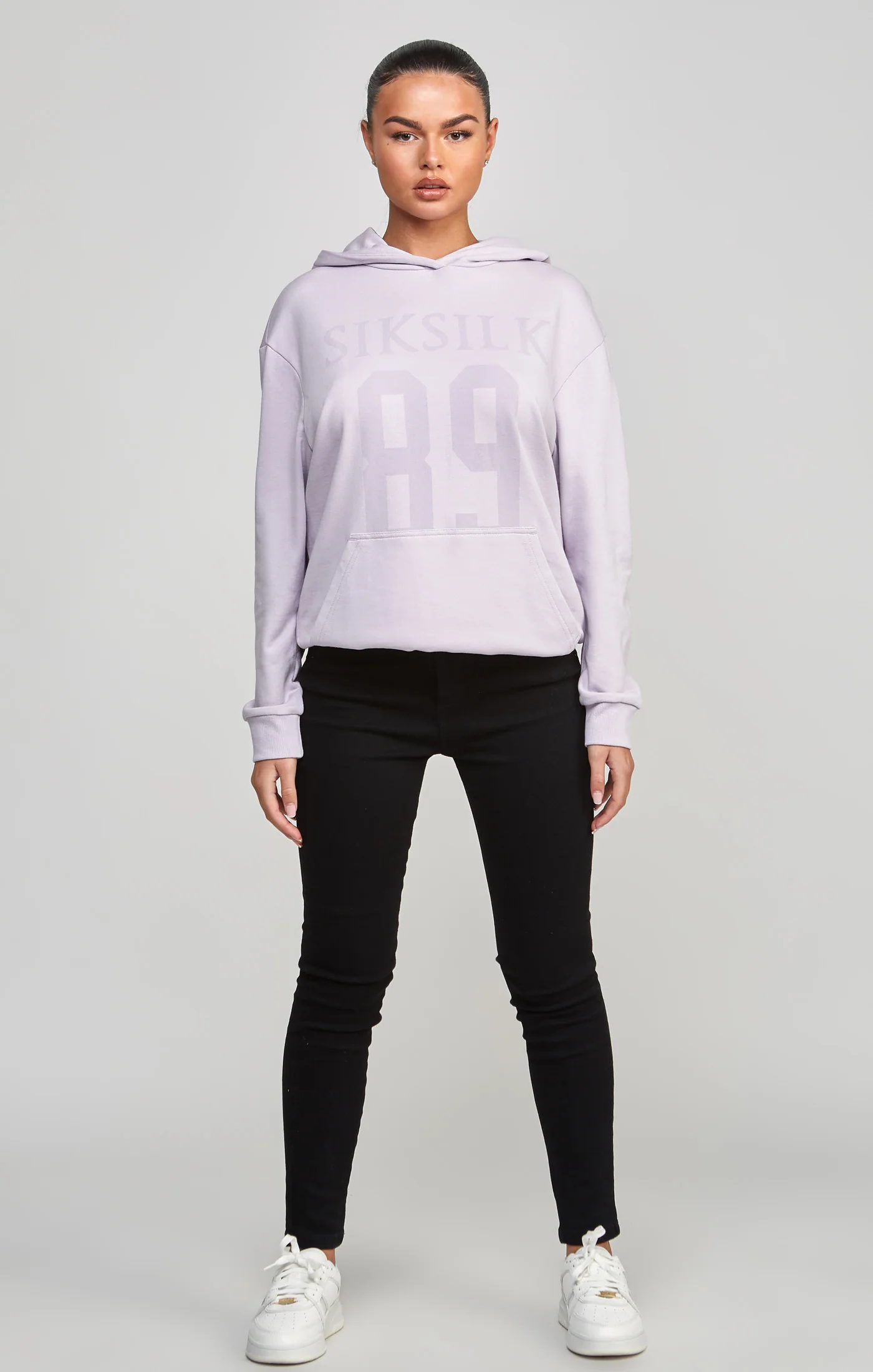 Purple Oversized 89 Hoodie - Image 3