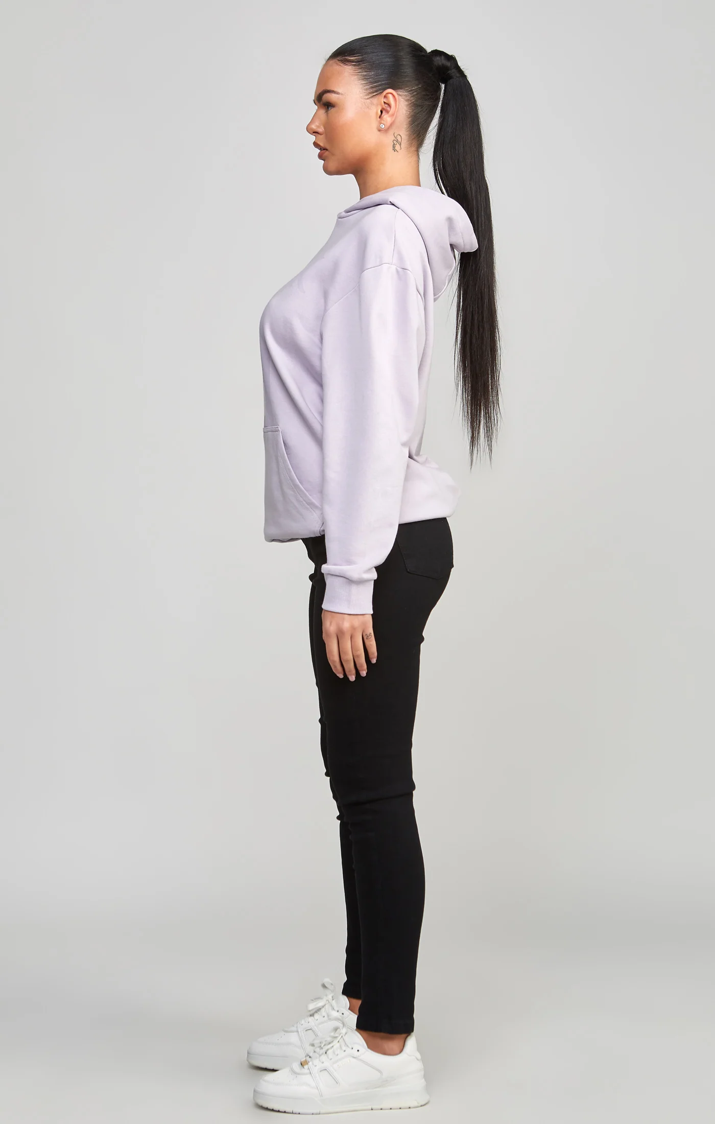 Purple Oversized 89 Hoodie - Image 4