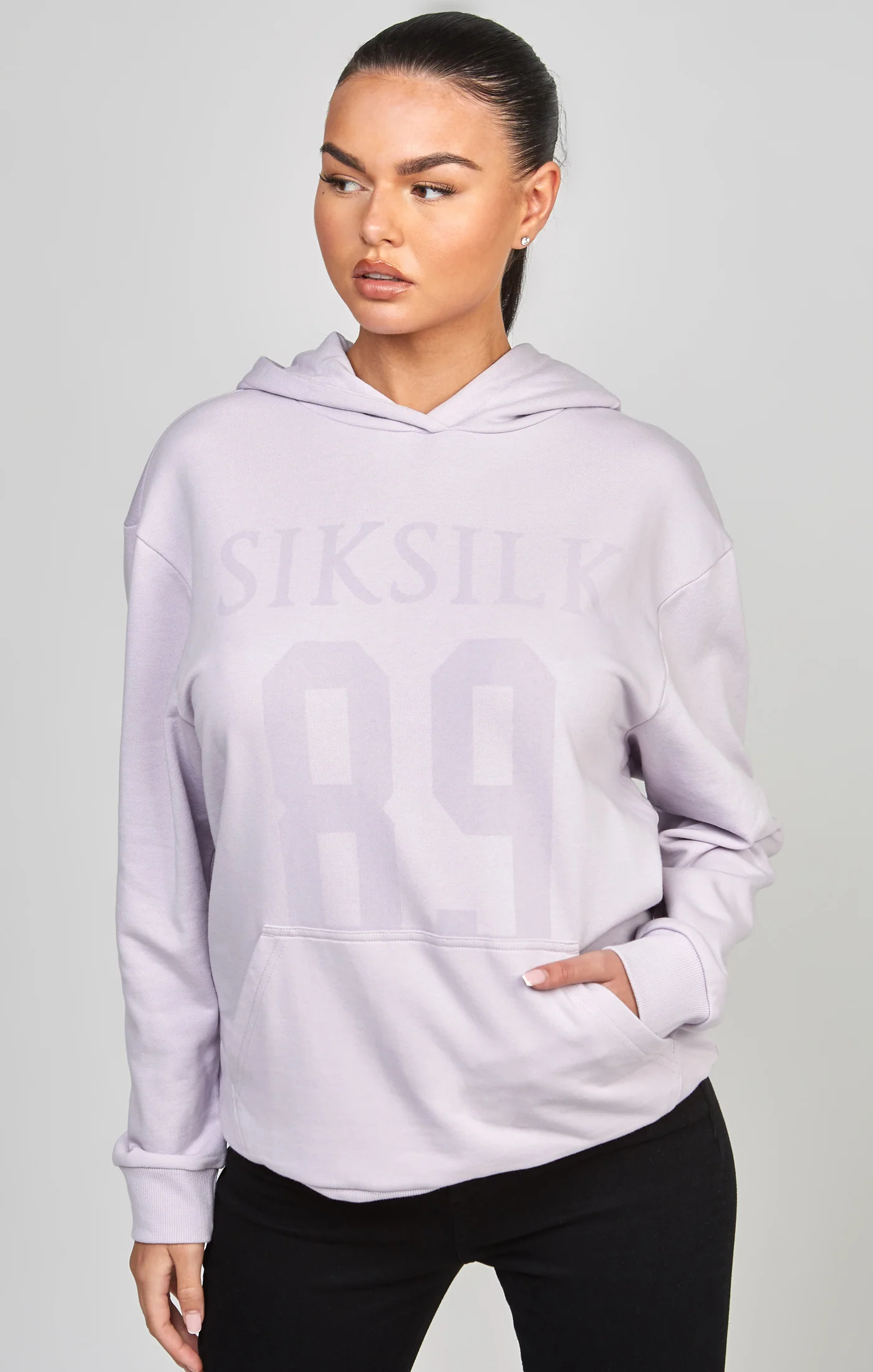 Purple Oversized 89 Hoodie - Image 7