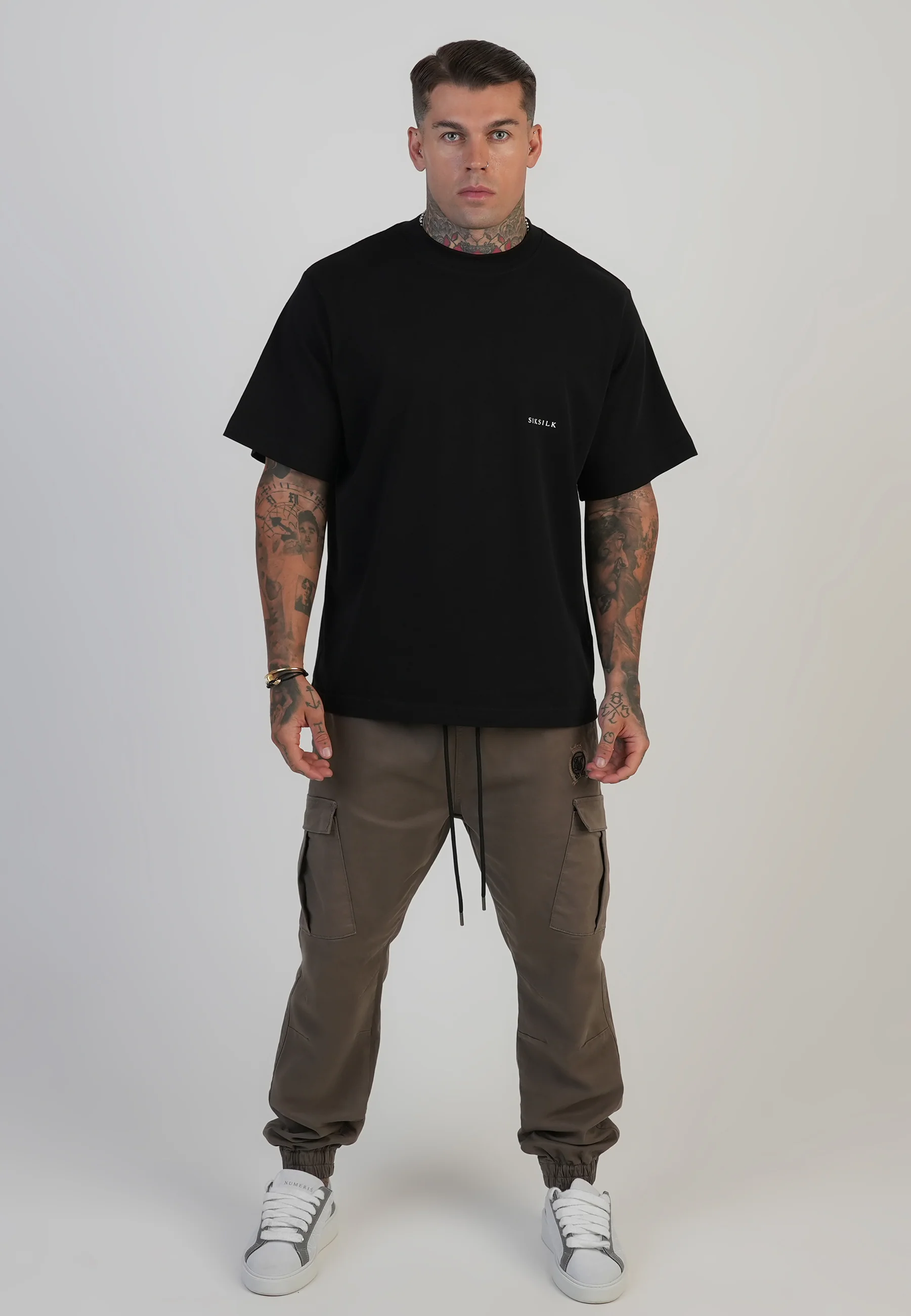Brown Regular Fit Cargos - Image 4
