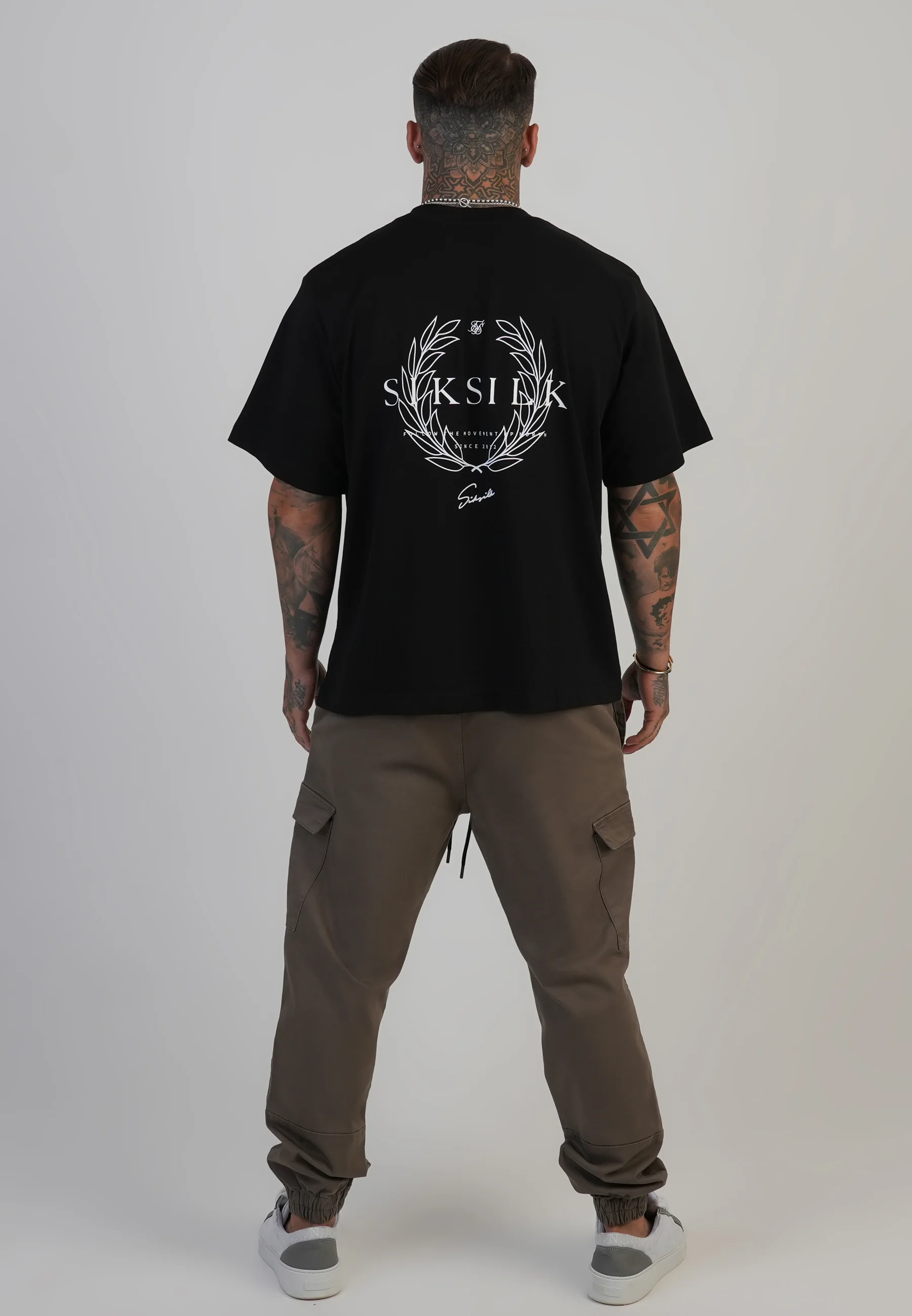 Brown Regular Fit Cargos - Image 5