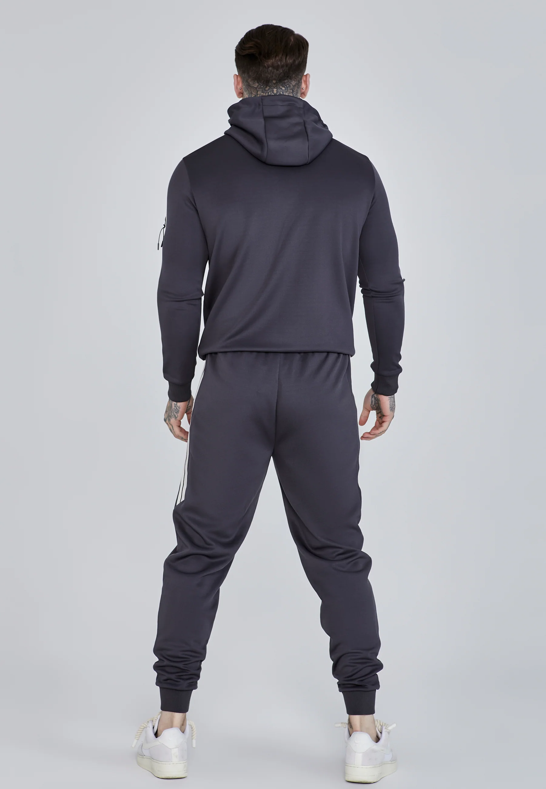 Grey Relaxed Fit Joggers - Image 5