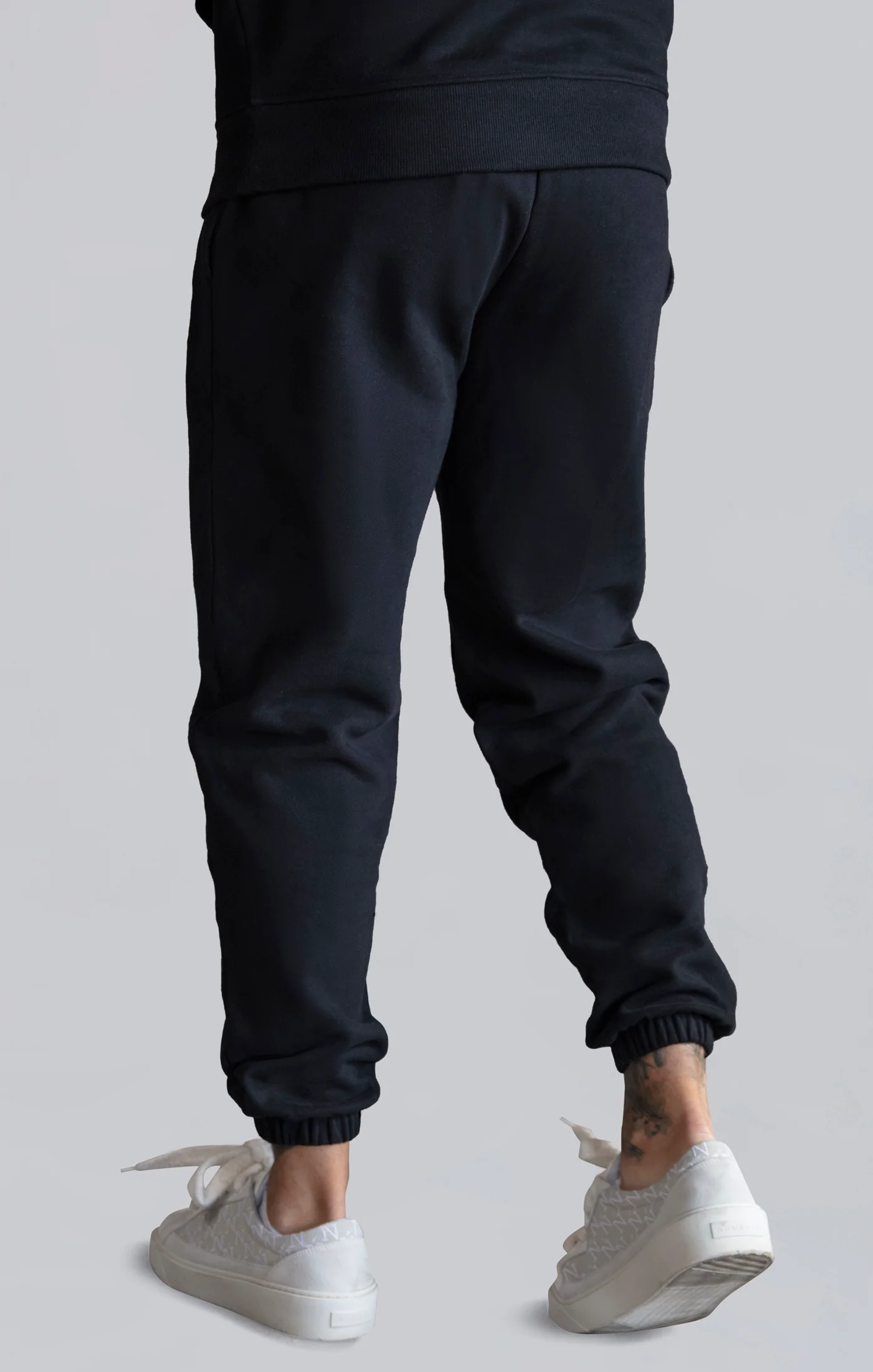 Black Relaxed Fit Joggers - Image 3