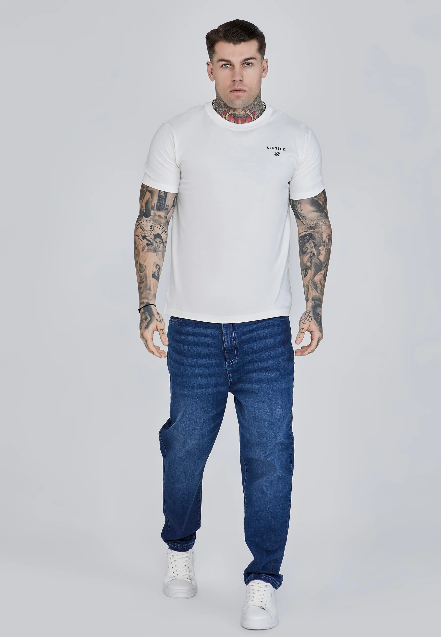 White Relaxed Fit T-Shirt - Image 2