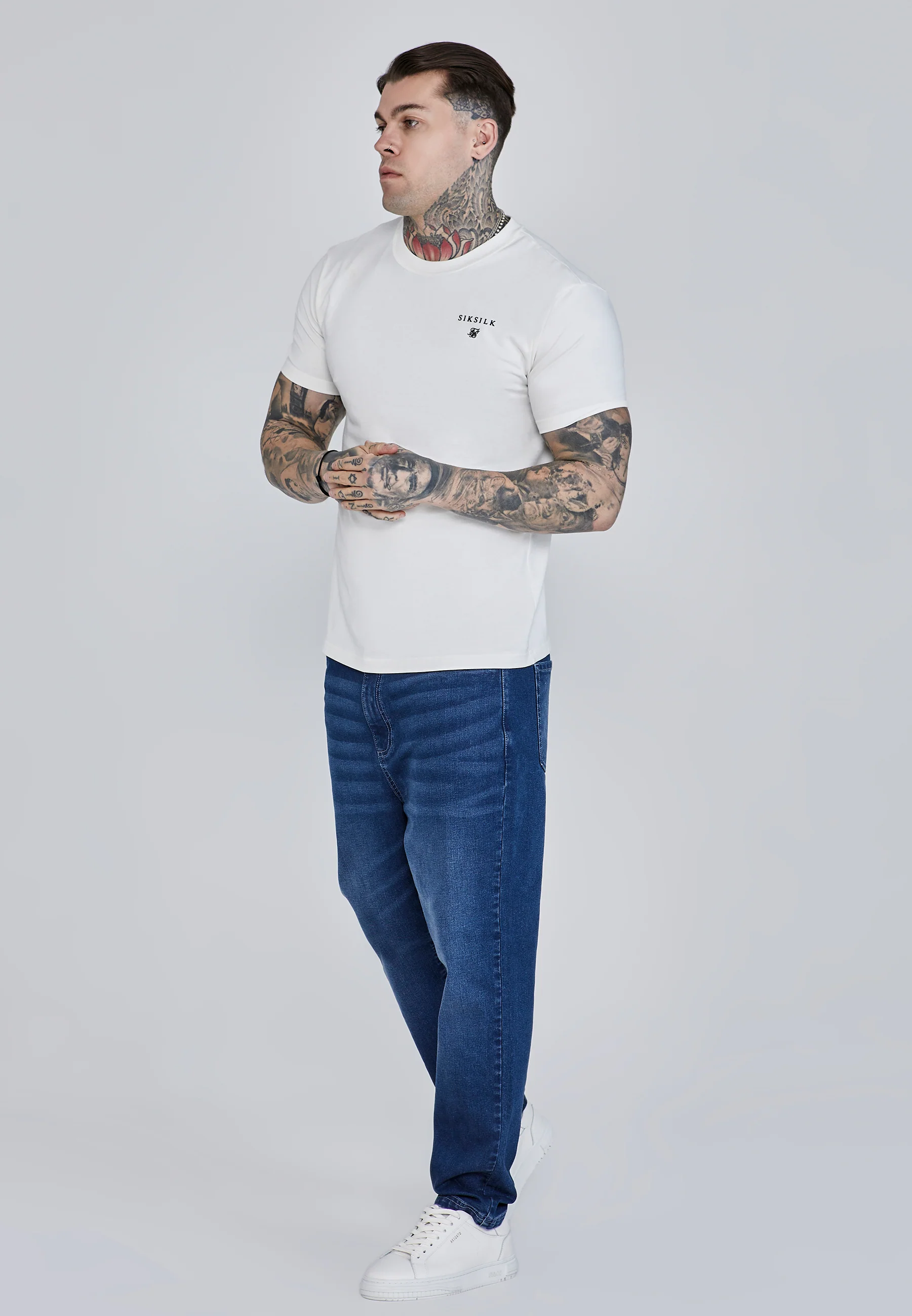 White Relaxed Fit T-Shirt - Image 4