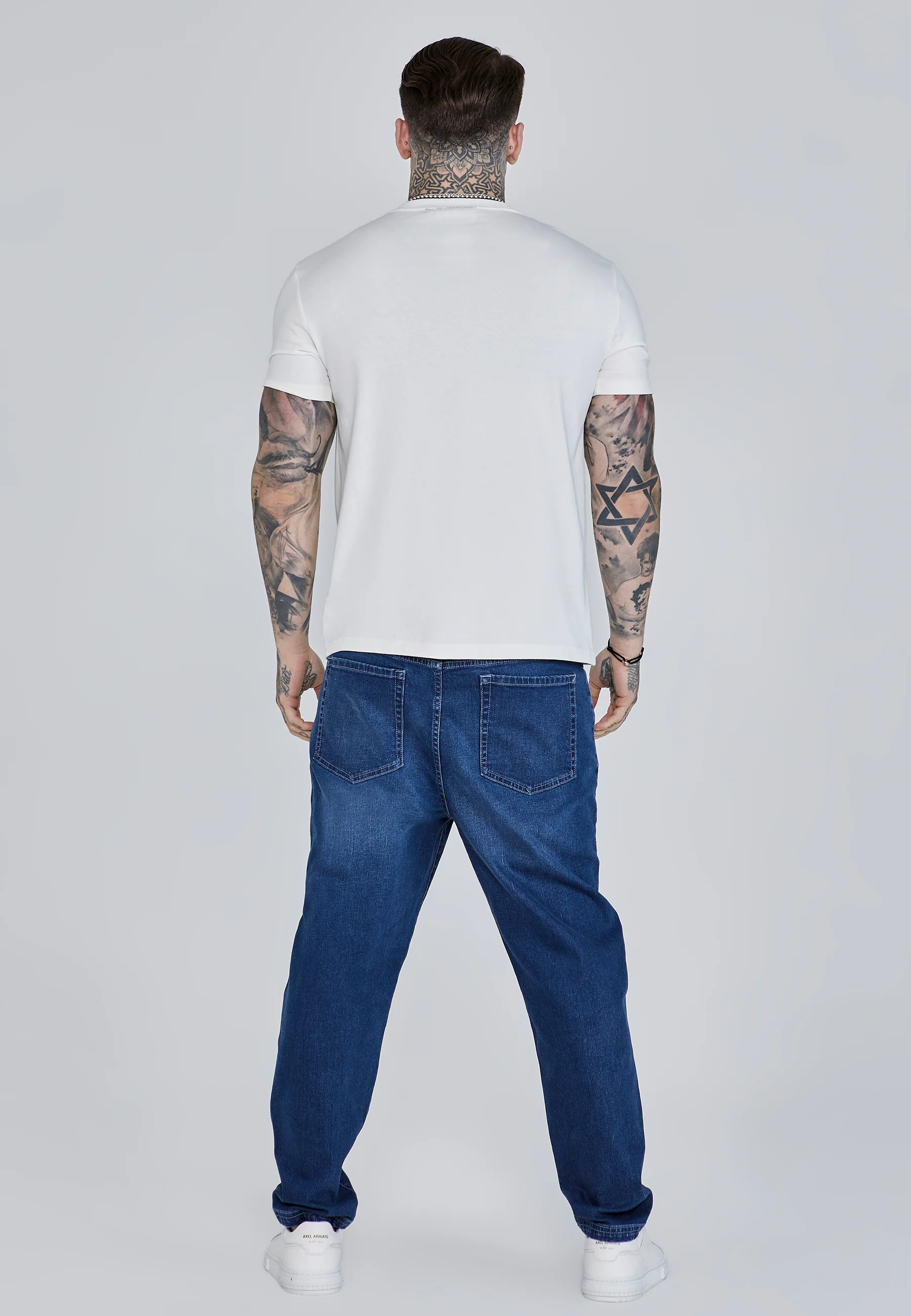 White Relaxed Fit T-Shirt - Image 5