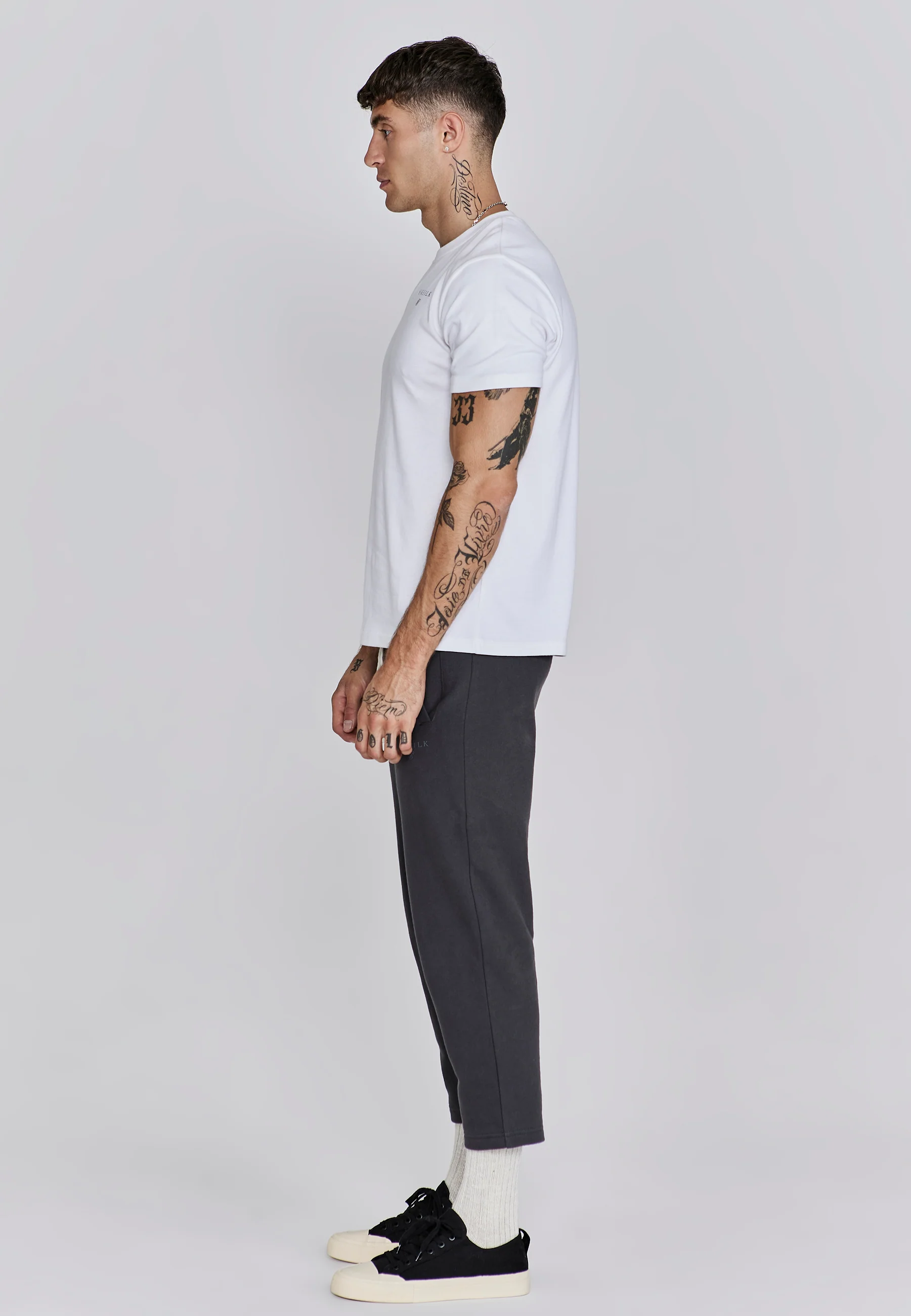 White Relaxed Fit T-Shirt - Image 4