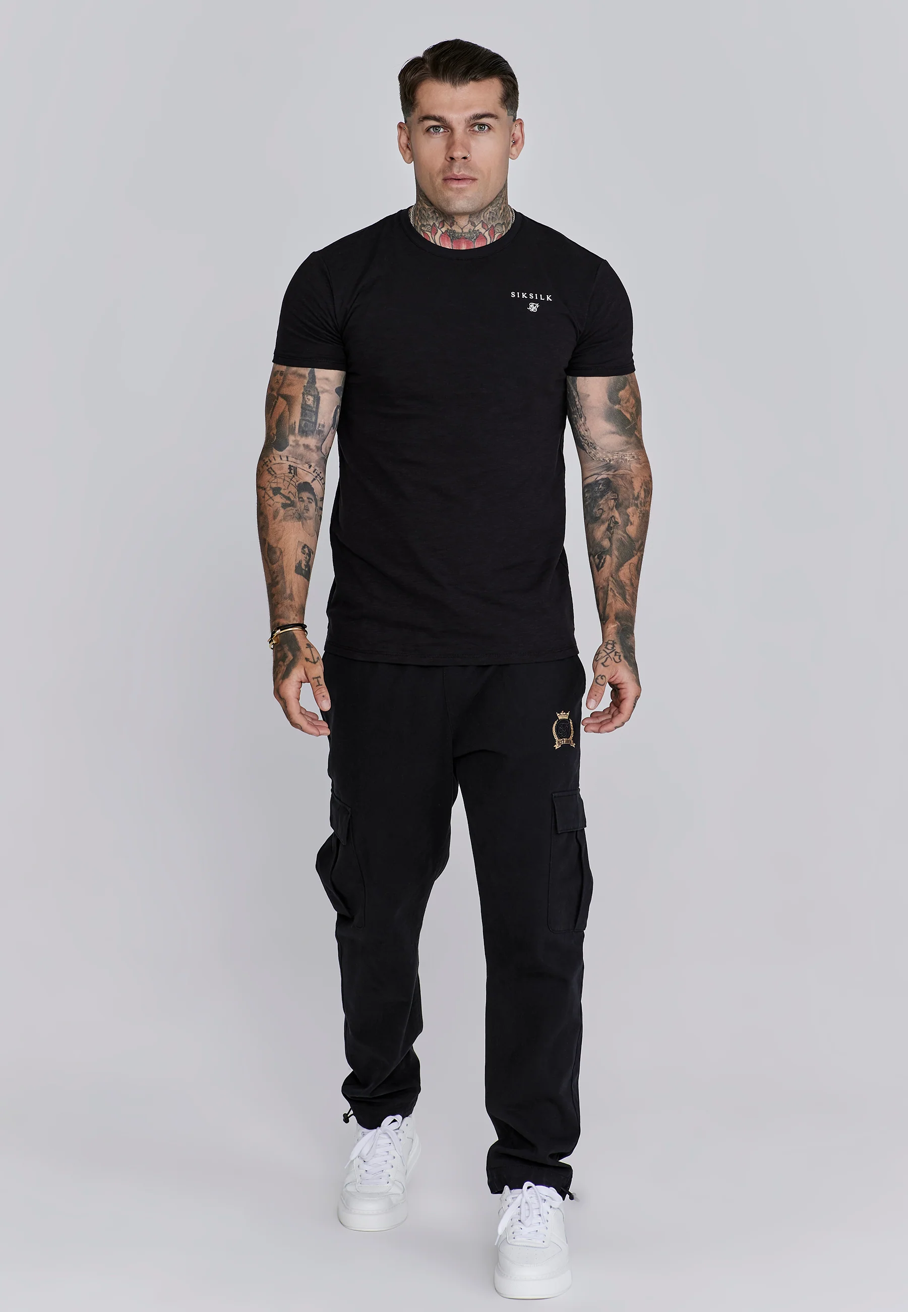 Black Relaxed Fit T-Shirt - Image 3