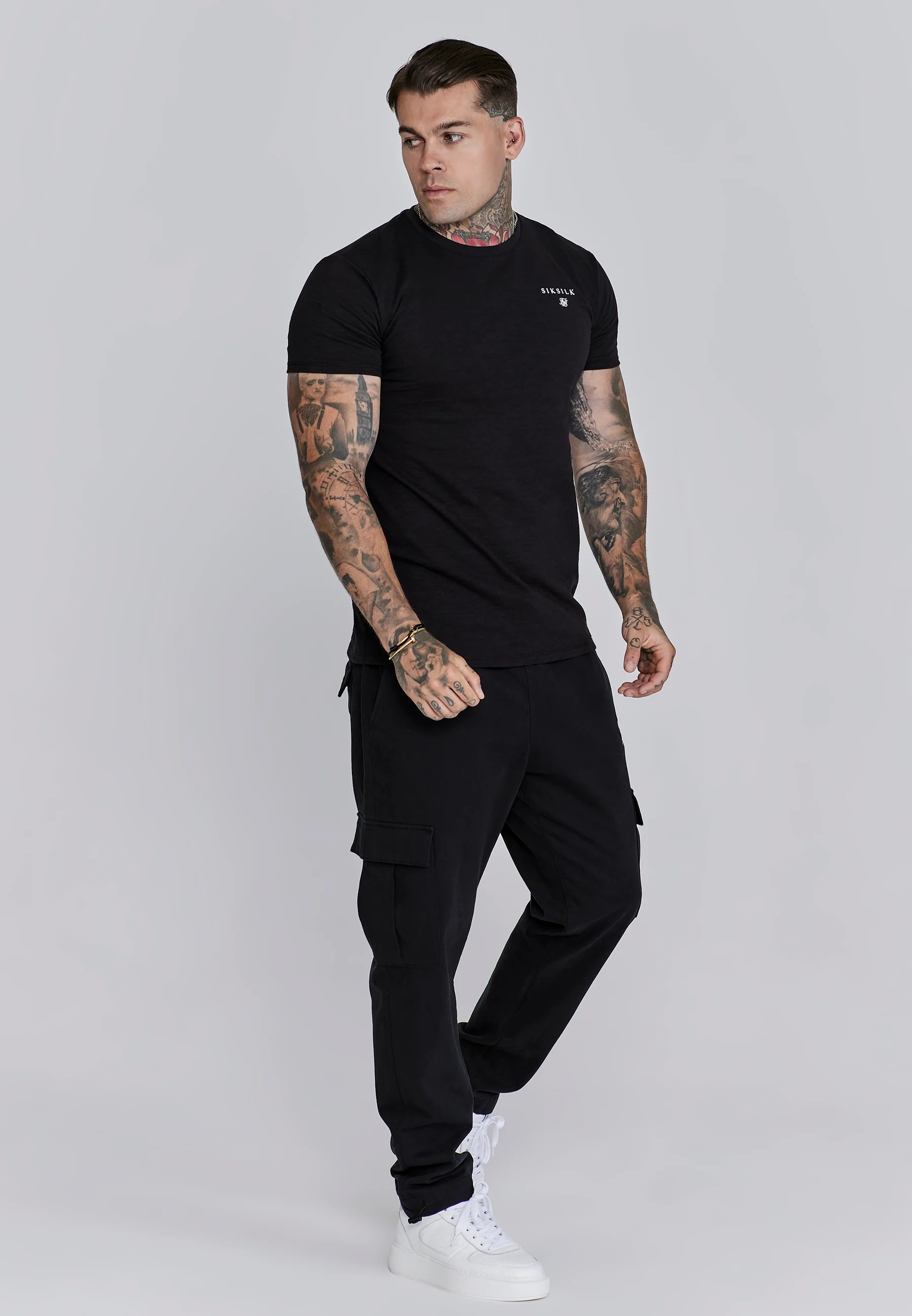 Black Relaxed Fit T-Shirt - Image 4
