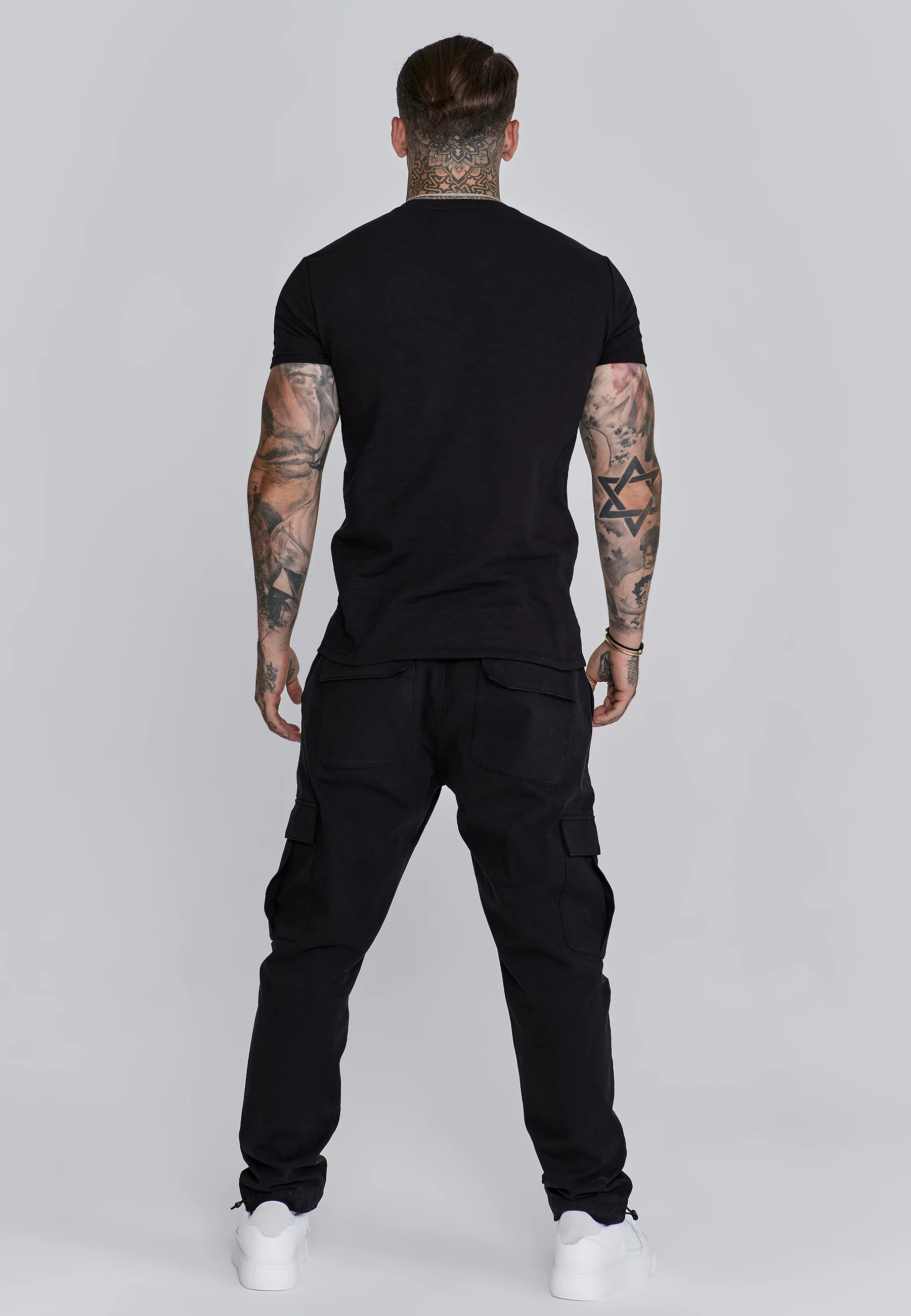 Black Relaxed Fit T-Shirt - Image 5