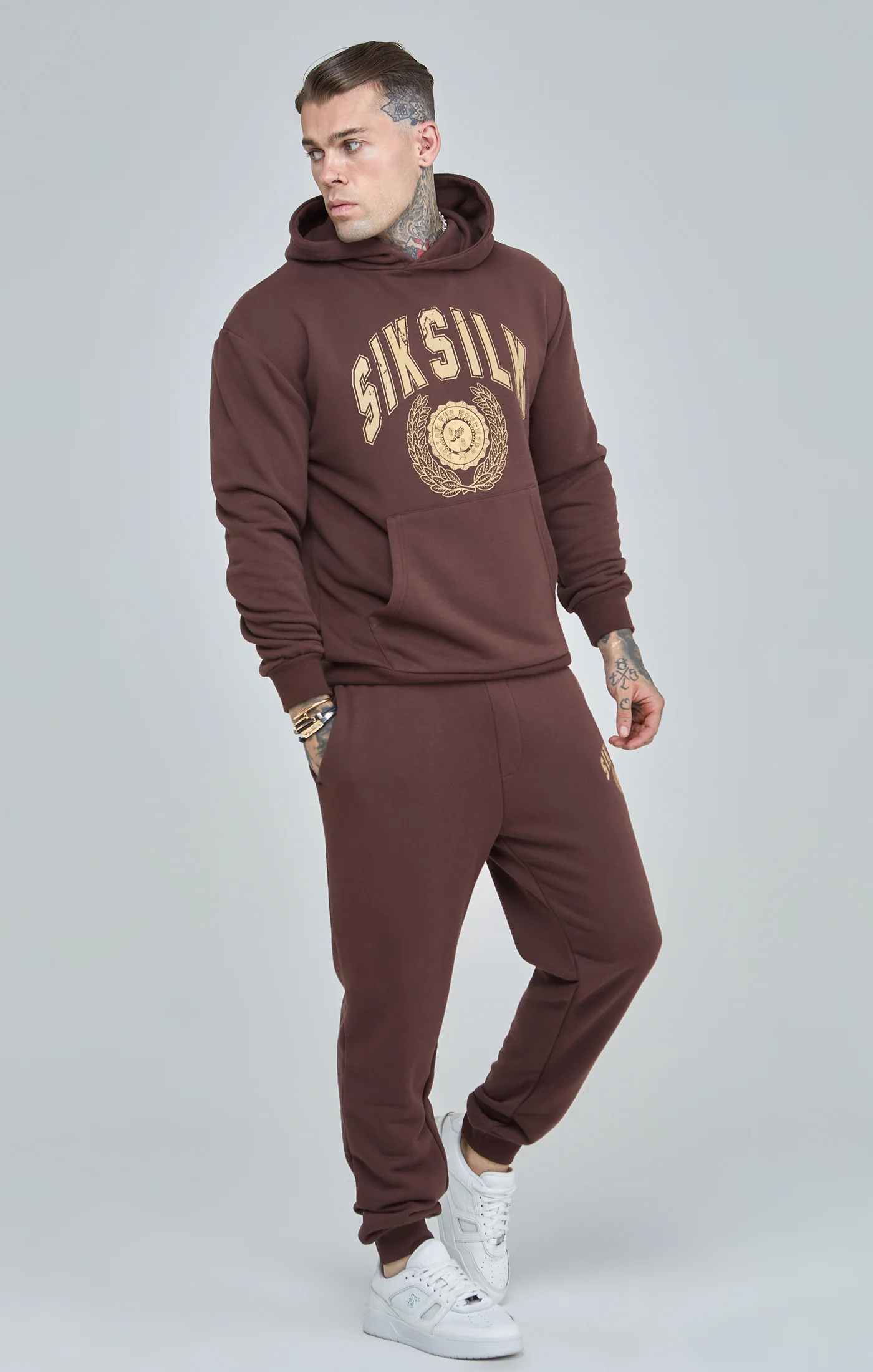 Relaxed Fit Varisty Logo Joggers - Image 2