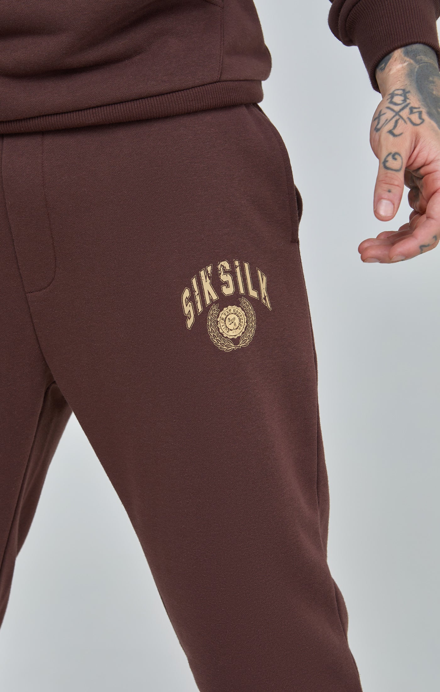 Relaxed Fit Varisty Logo Joggers - Image 6