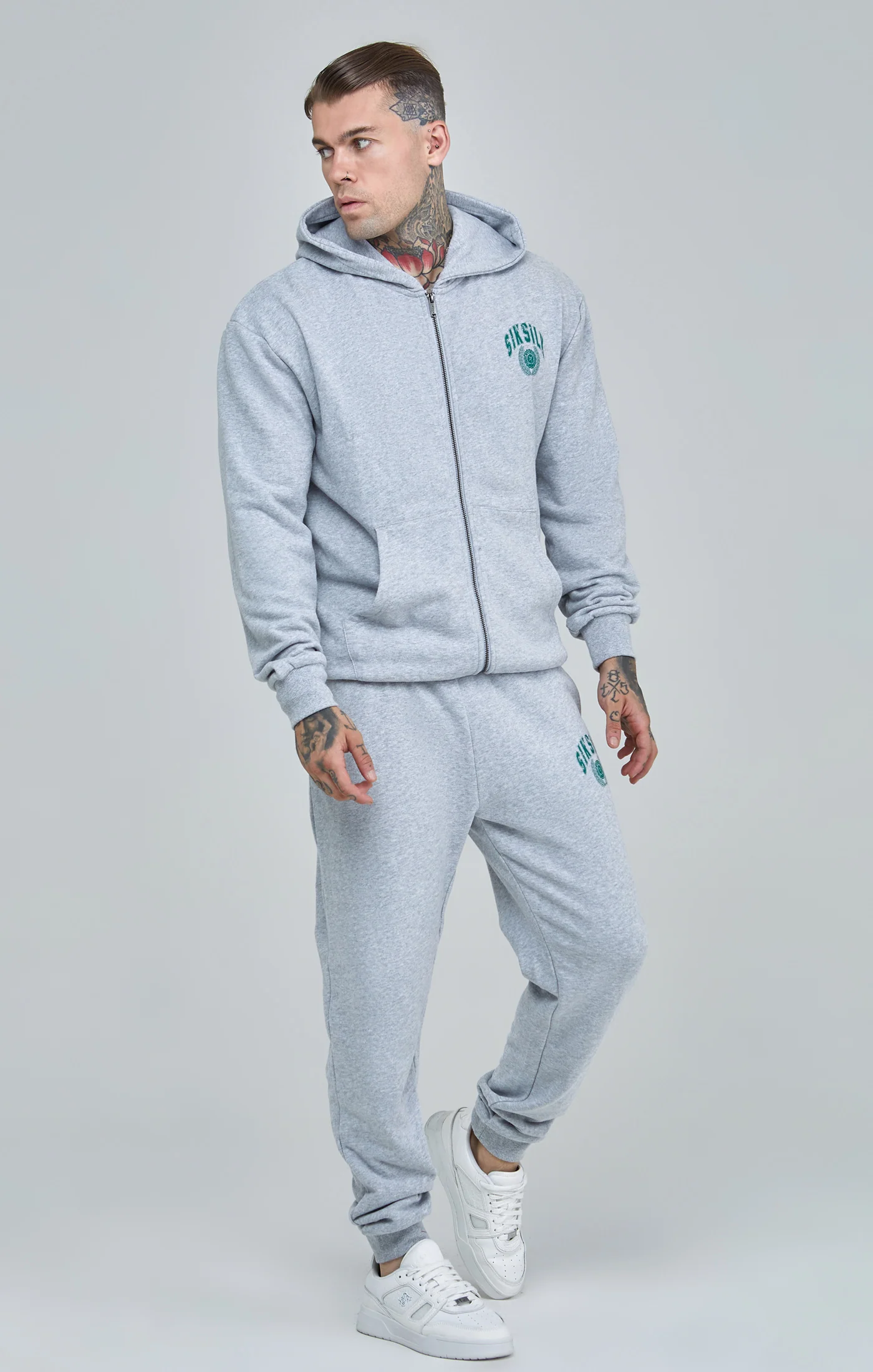 Relaxed Fit Varisty Logo Joggers - Image 2