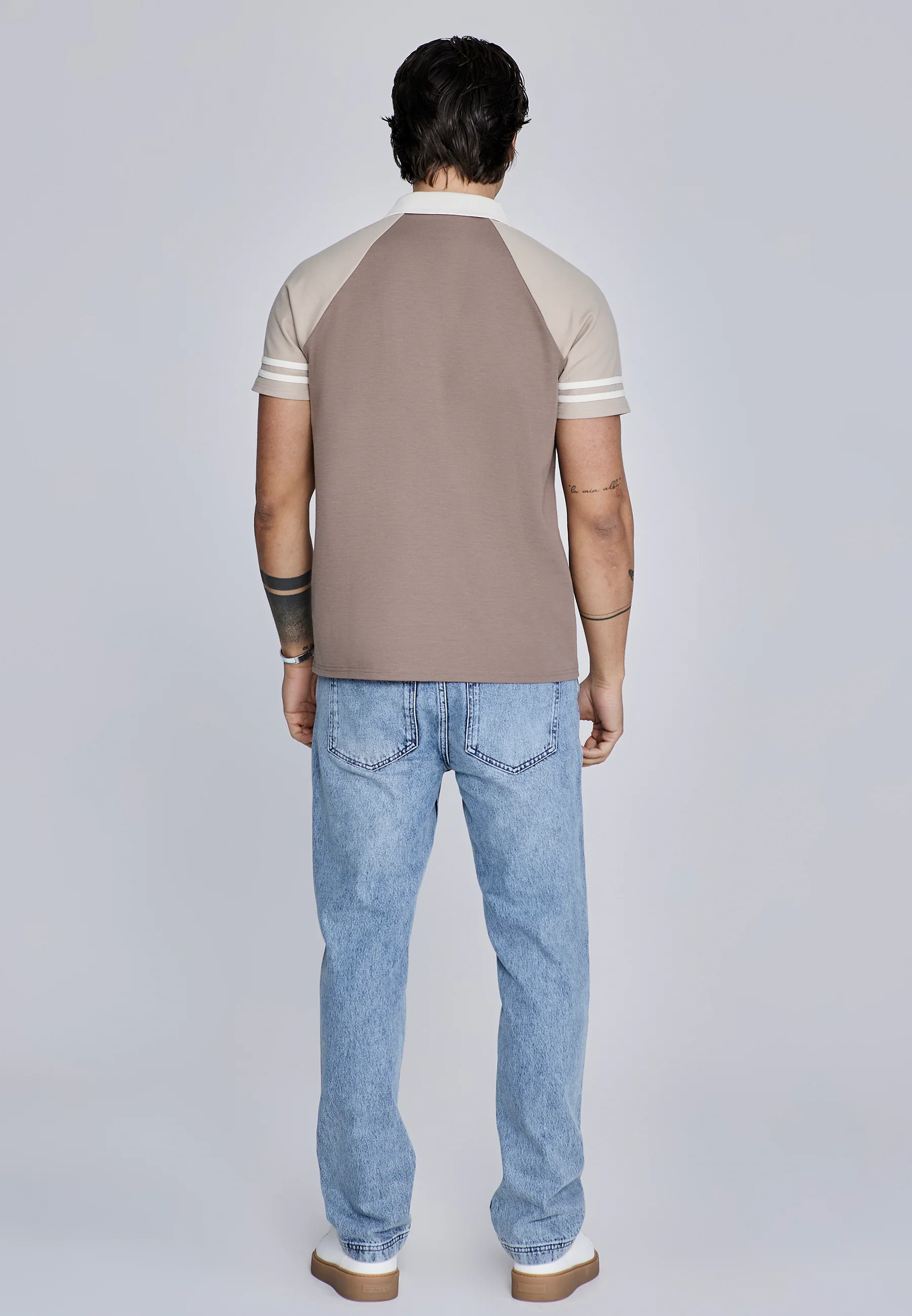 Beige Retro Resort Shirt - Image 5