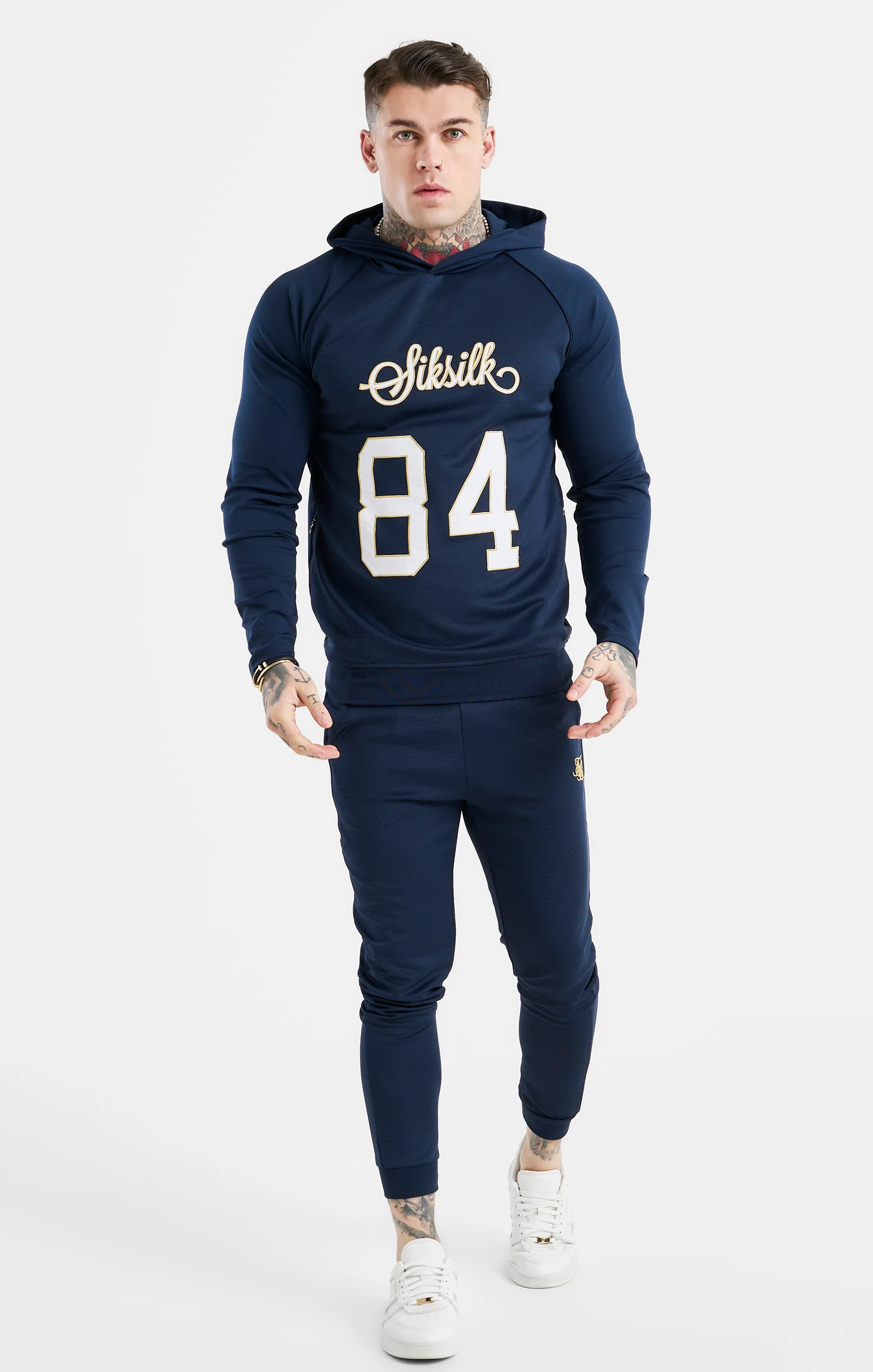 Navy Collegiate Jogger - Image 3