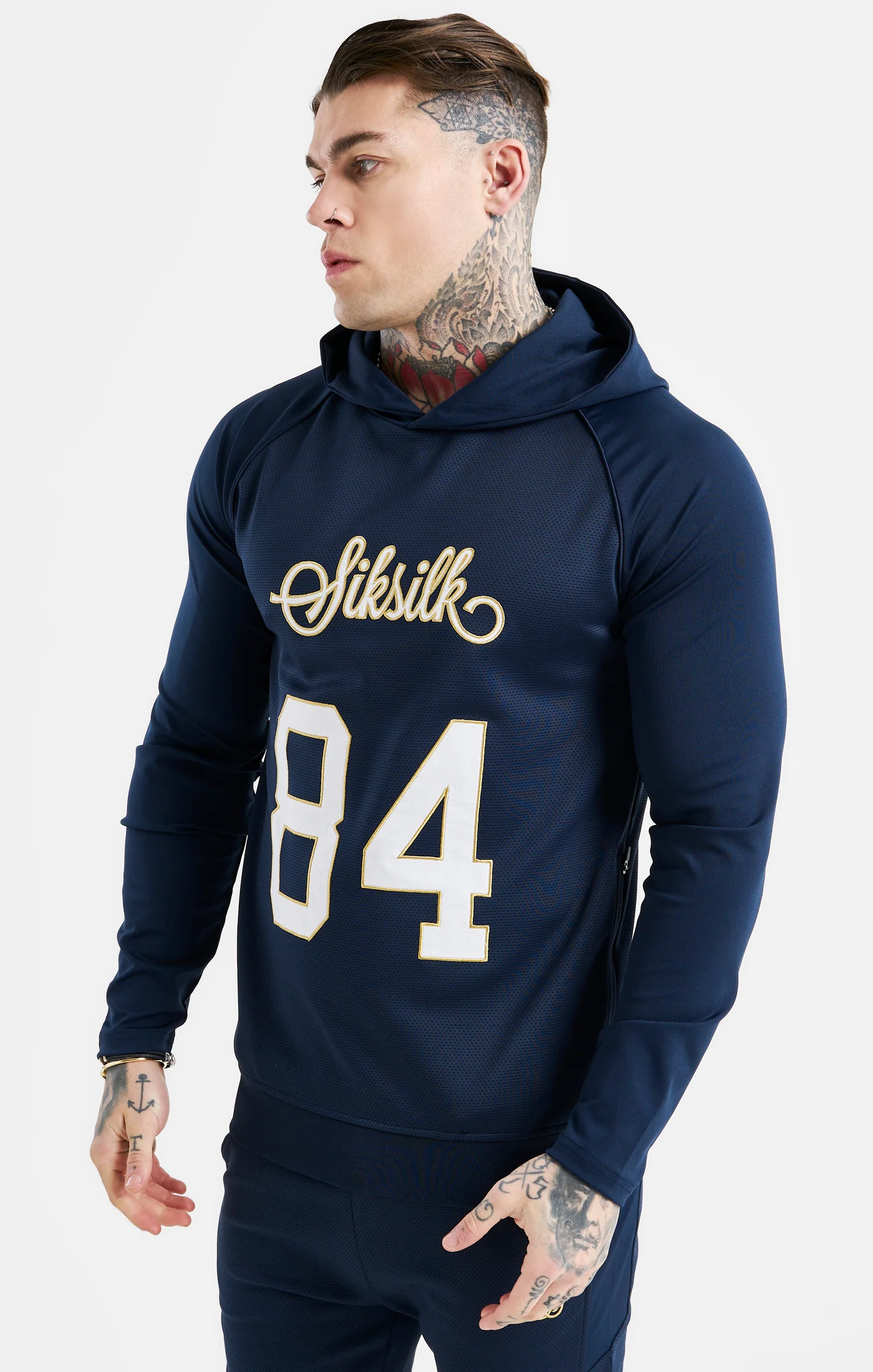 Navy Numerical Hoodie