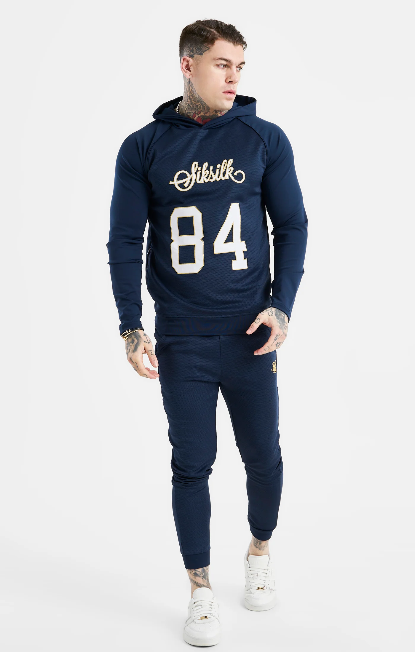 Navy Numerical Hoodie - Image 4
