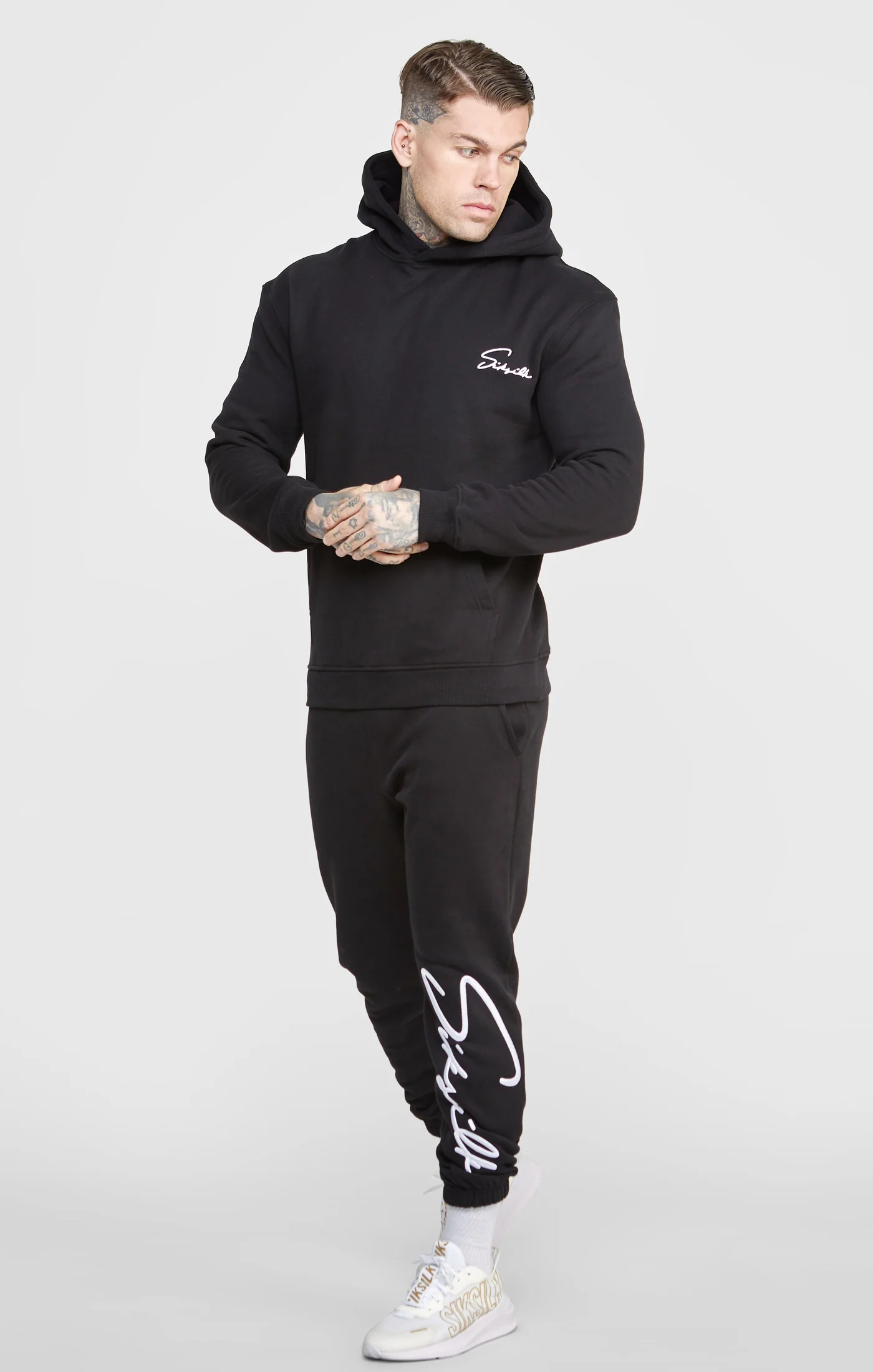 Script Embroidery Hood - Image 3