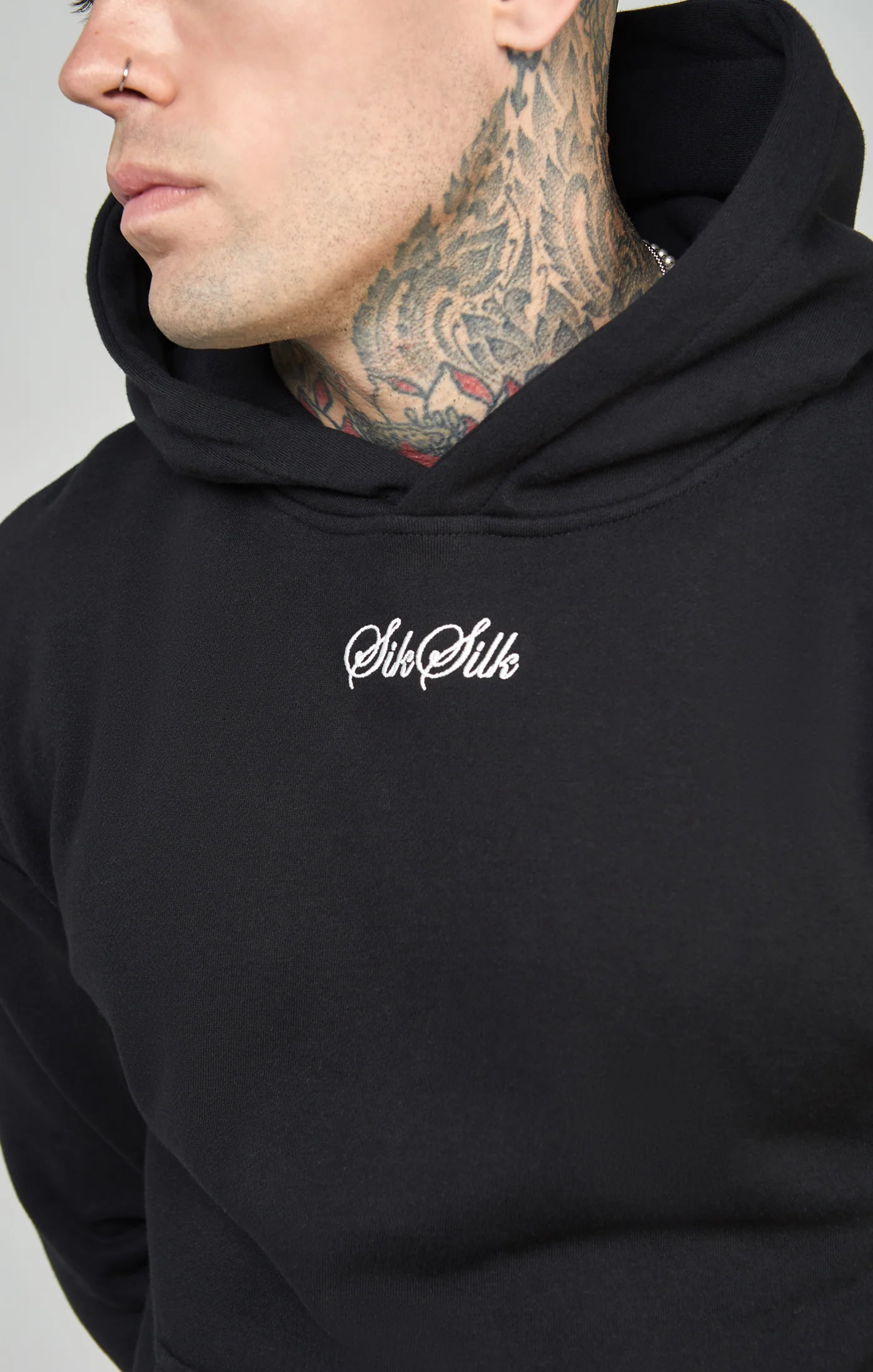Script Logo Oversized Hoodie - Image 2