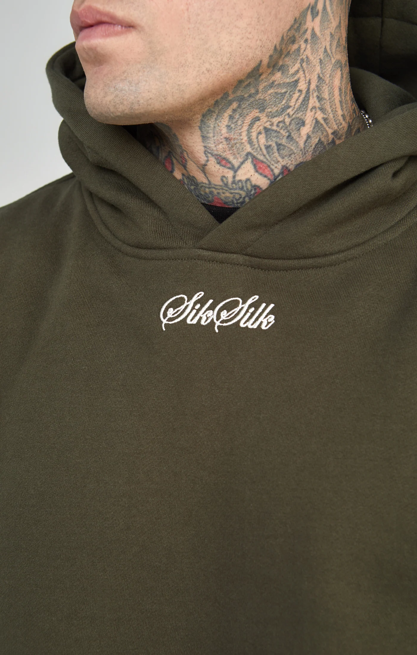 Script Logo Oversized Hoodie - Image 2