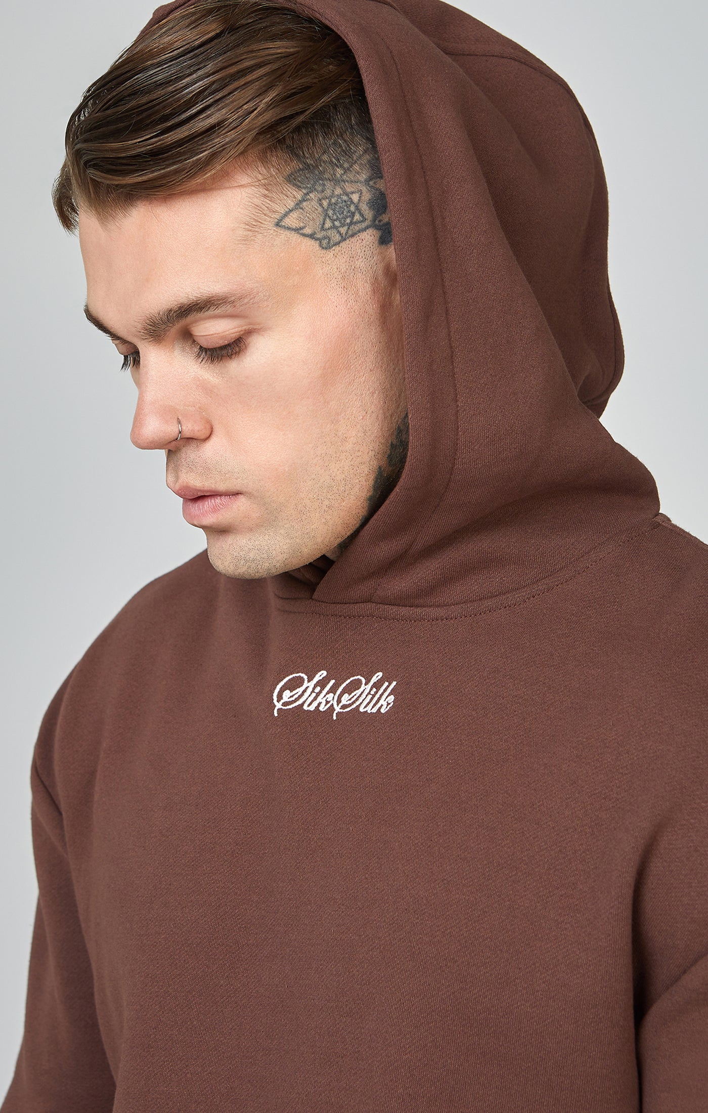 Script Logo Oversized Hoodie - Image 2