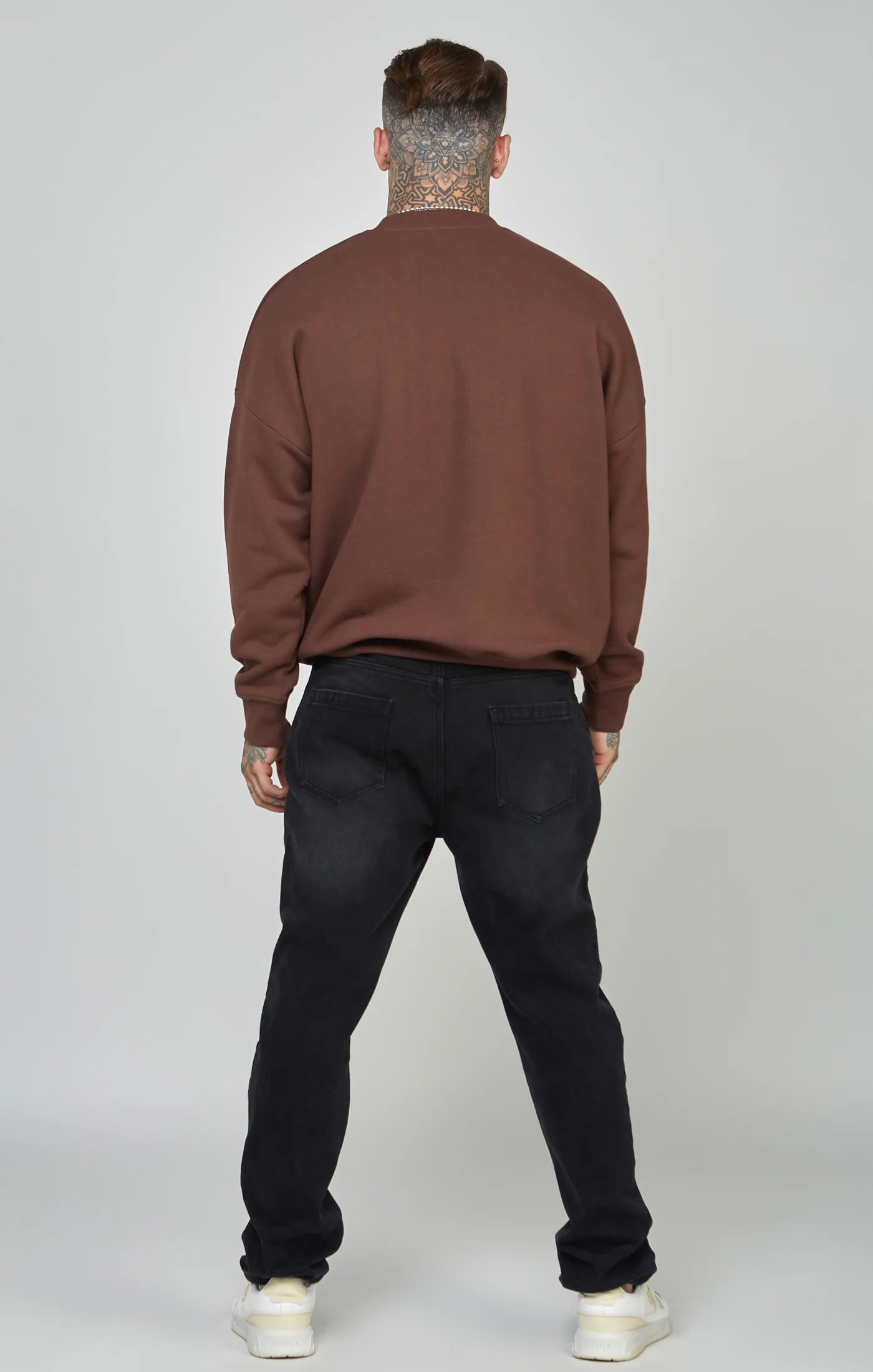 Script Logo Oversized Sweatshirt - Image 5