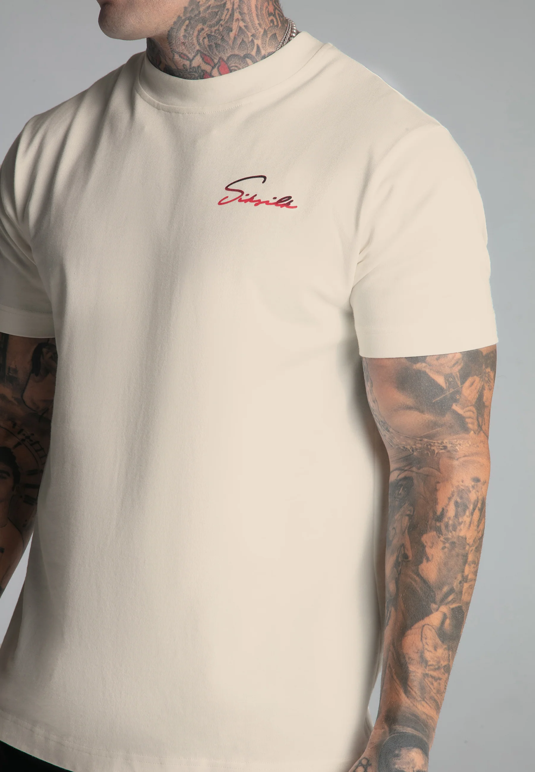 Ecru Signature T-Shirt - Image 3