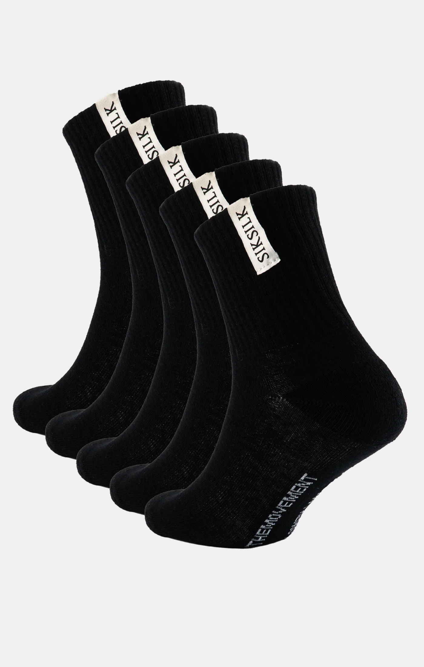 Black Pack Of 5 Socks - Image 2