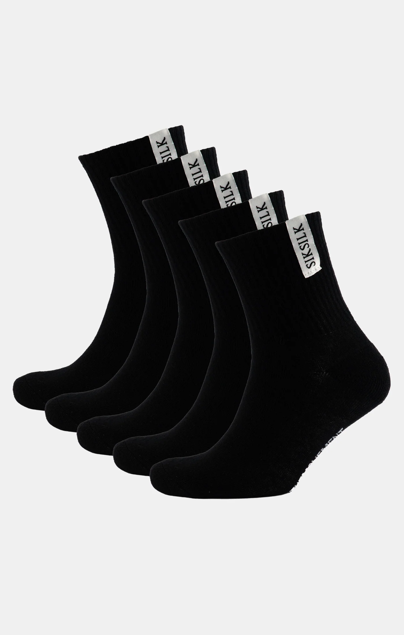 Black Pack Of 5 Socks - Image 4