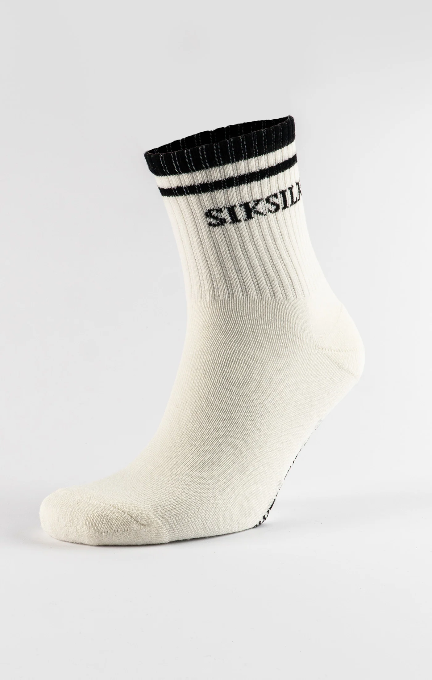 Ecru Rib Detail Pack Of 5 Socks