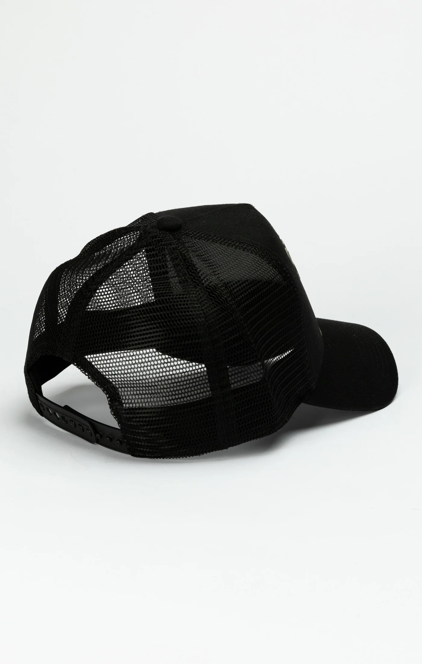 Black 89 Foam Mesh Trucker Cap - Image 3