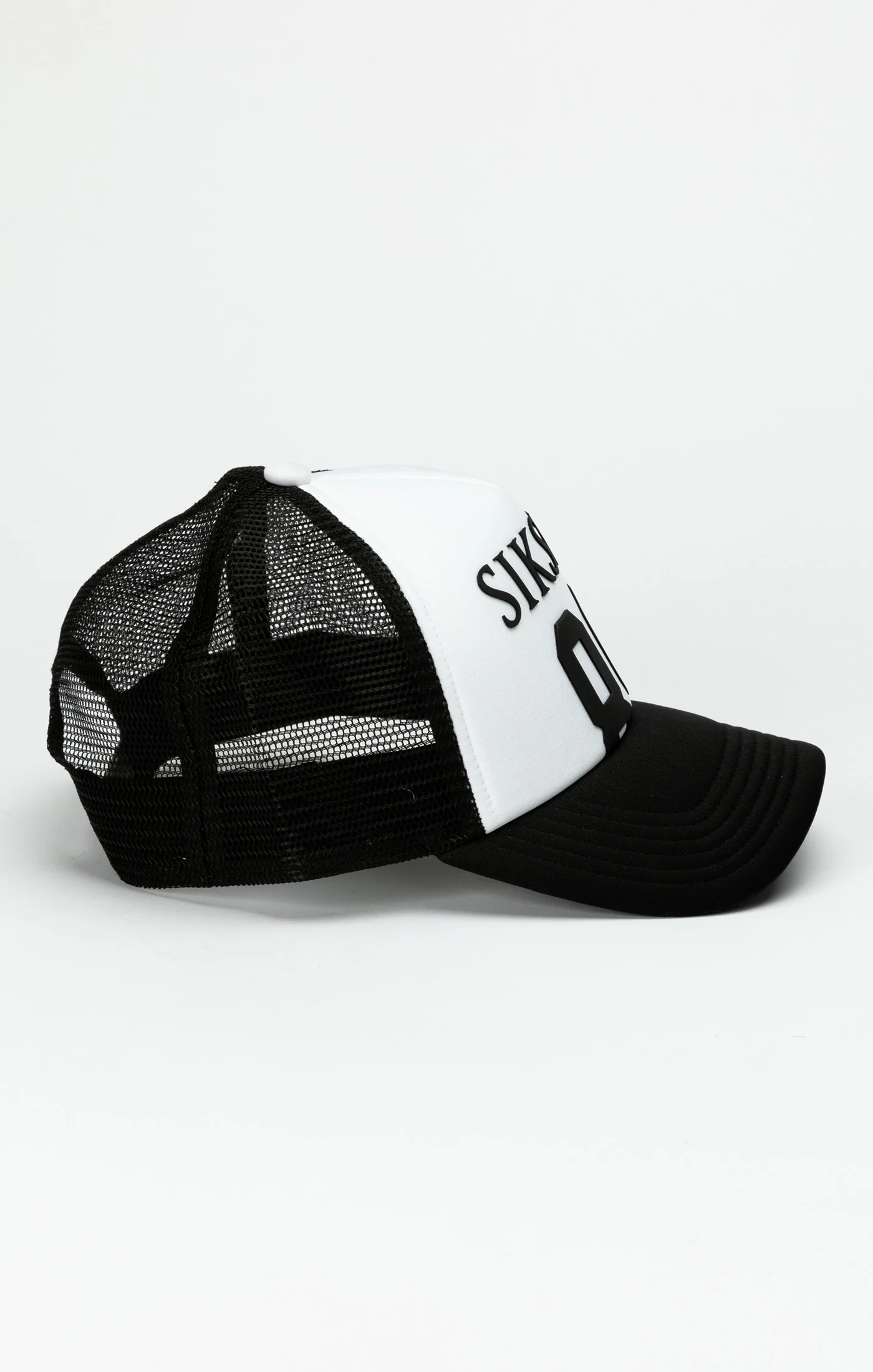 Black 89 Foam Mesh Trucker Cap - Image 2