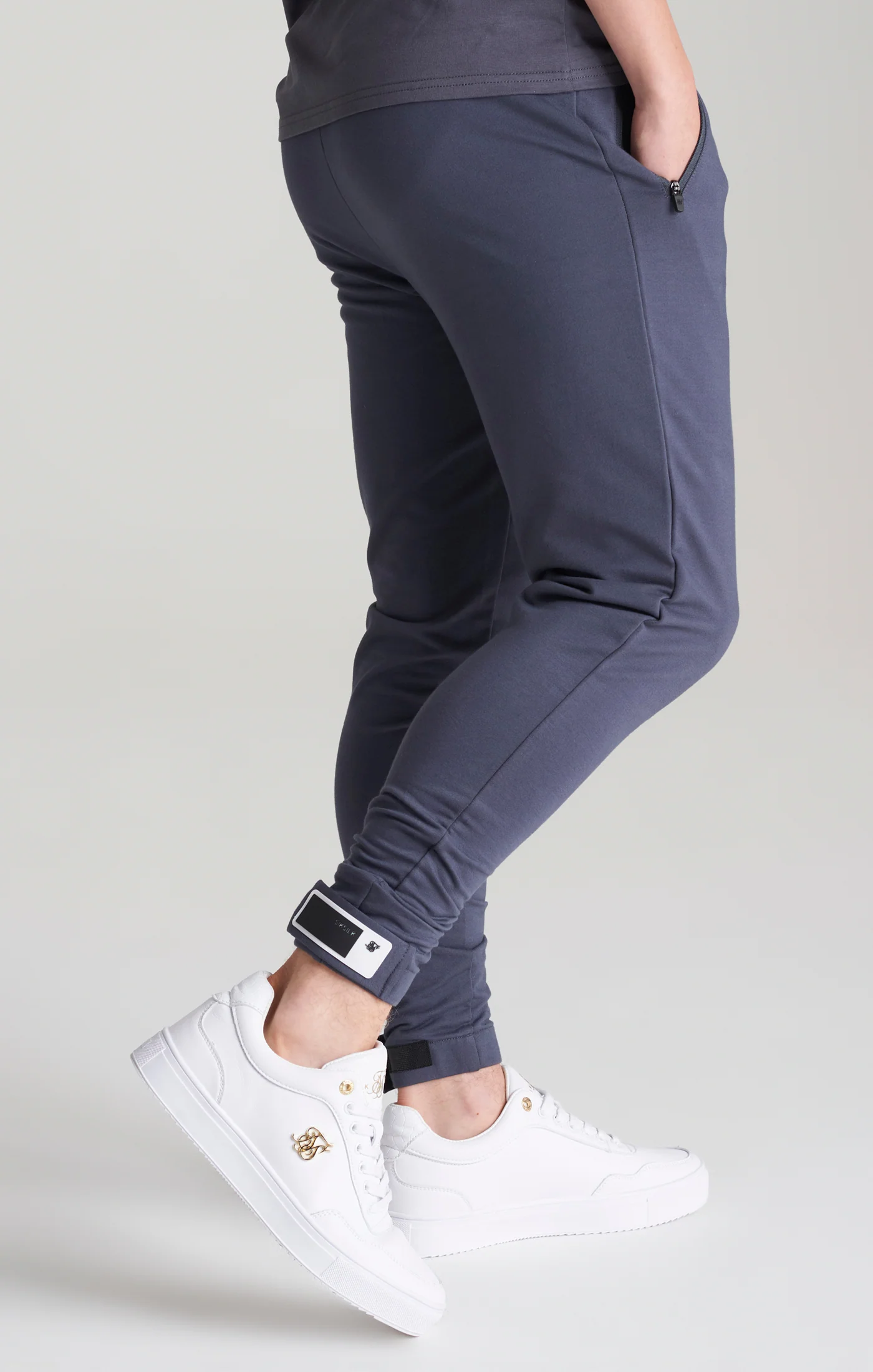 SikSilk Active Joggers - Navy - Image 2