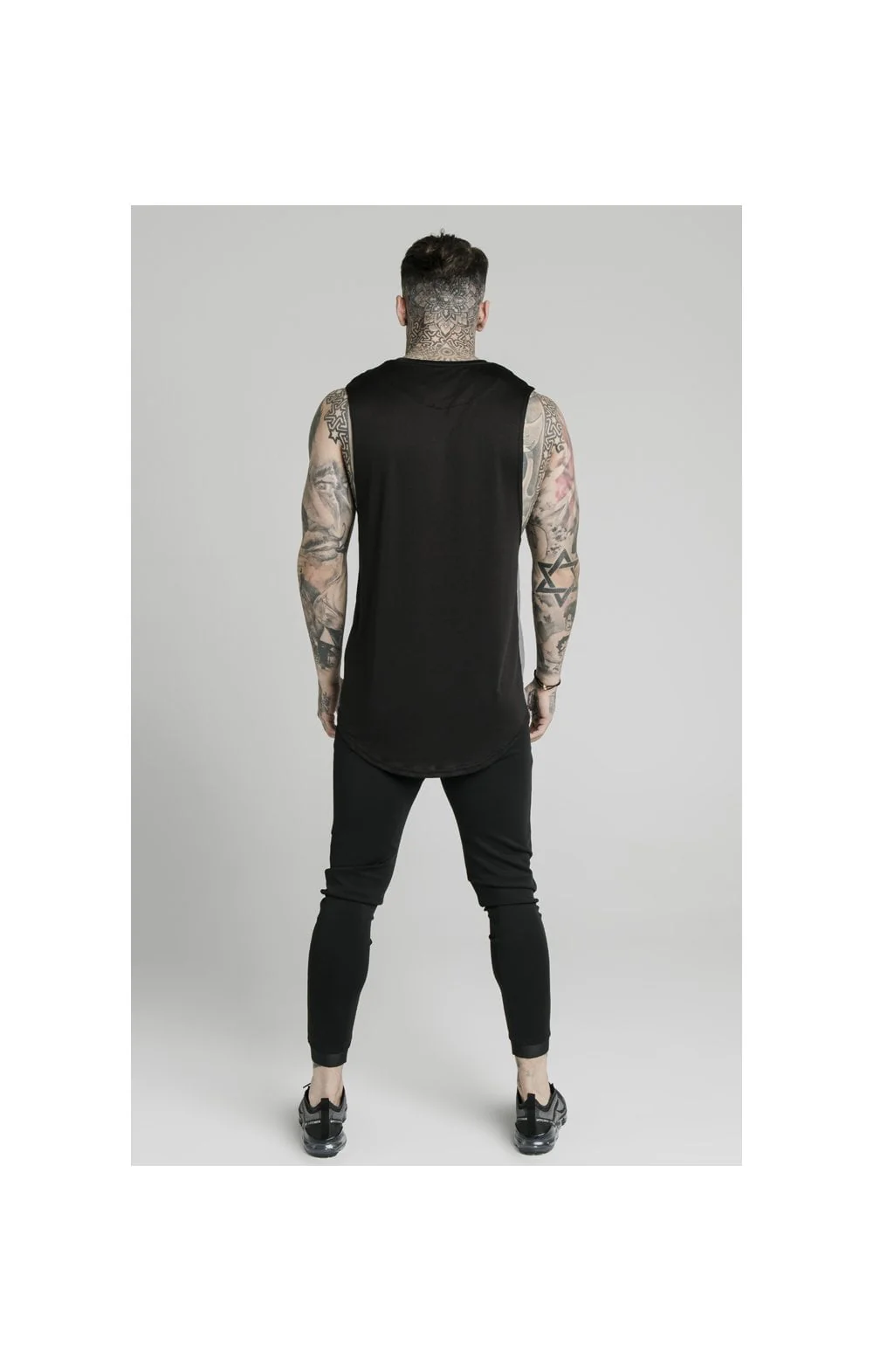 SikSilk Active Poly Sports Vest - Black - Image 6