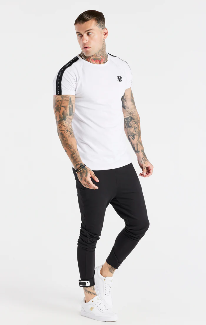 Black Active Tape Cuff Pant - Image 2