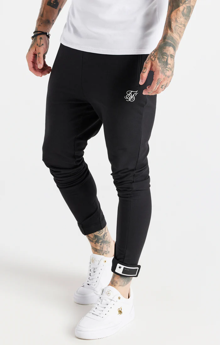 Black Active Tape Cuff Pant - Image 5