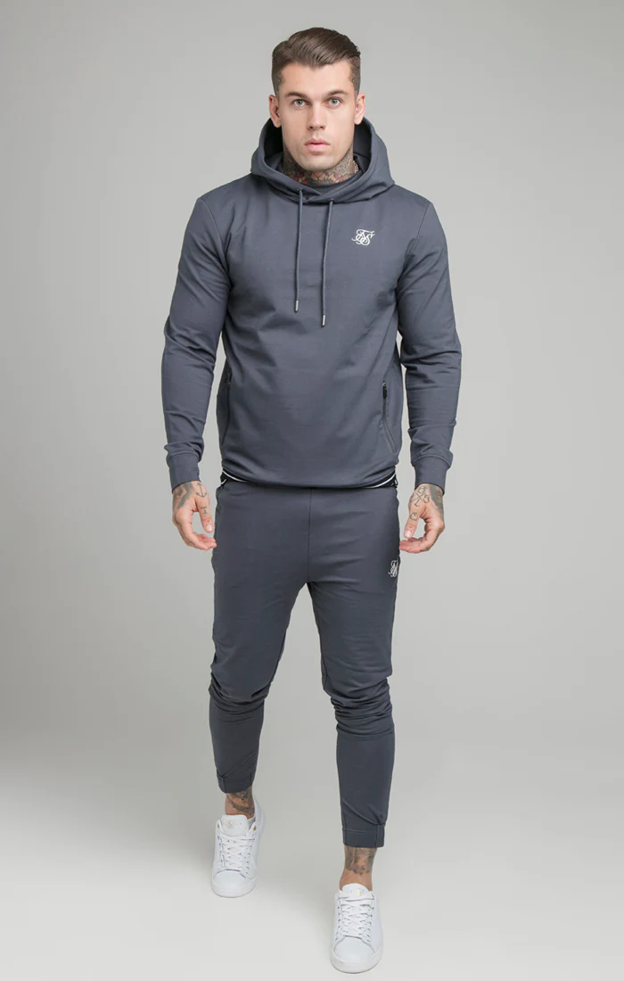 Navy Active Tape Overhead Hoodie - Image 4
