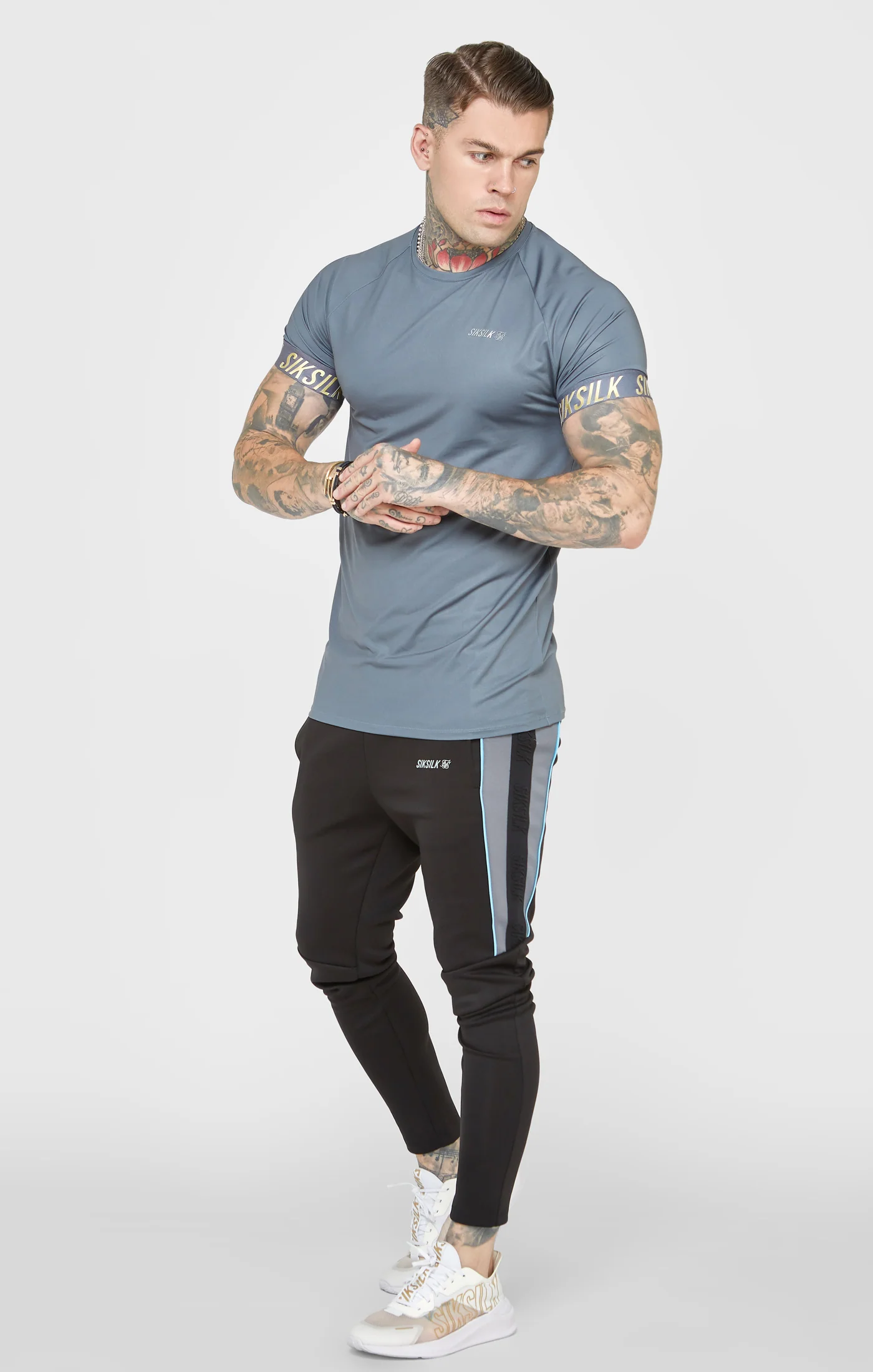 Charcoal Sports Tech T-Shirt - Image 3