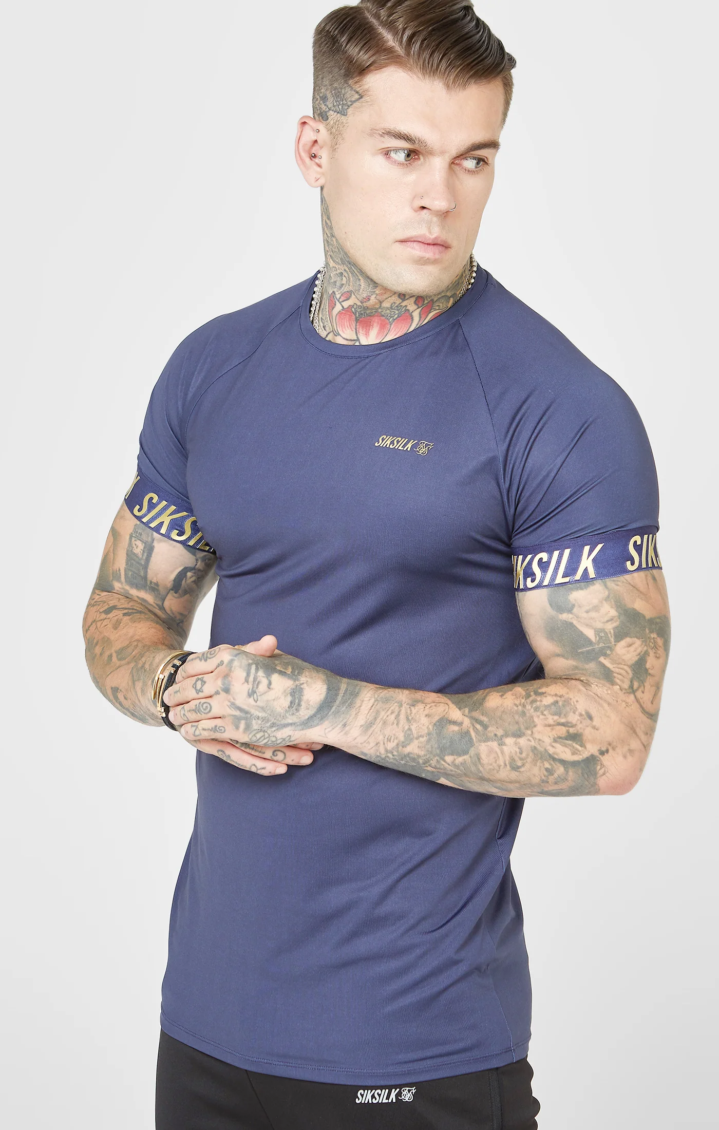 Navy Sports T-Shirt
