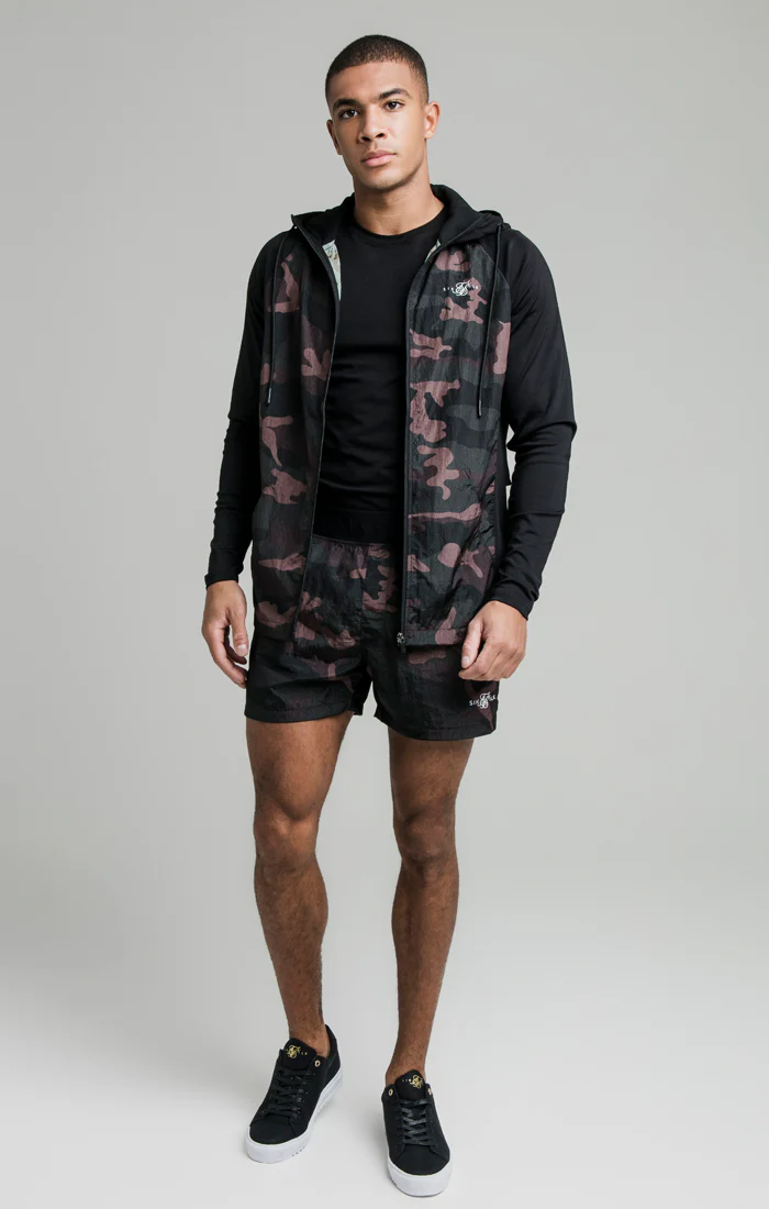 Camo Crushed Nylon Swim Short - Image 3