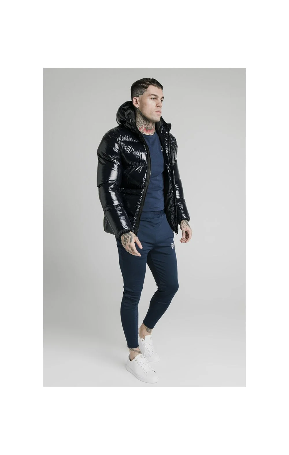 SikSilk Adapt Jacket - Navy - Image 3