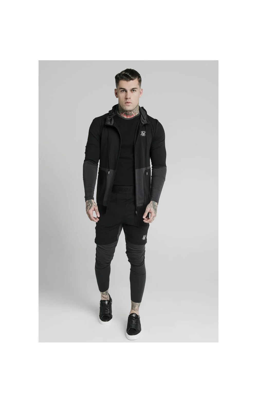 SikSilk Advanced Tech Track Pants - Black - Image 2