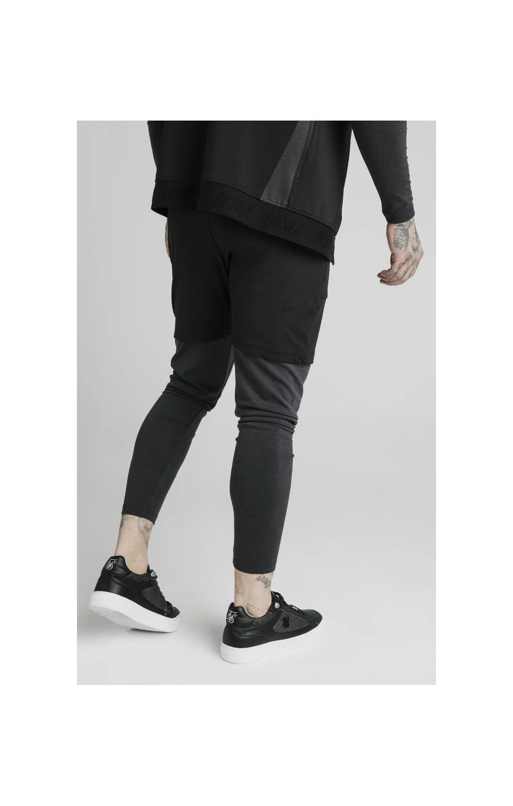SikSilk Advanced Tech Track Pants - Black - Image 5