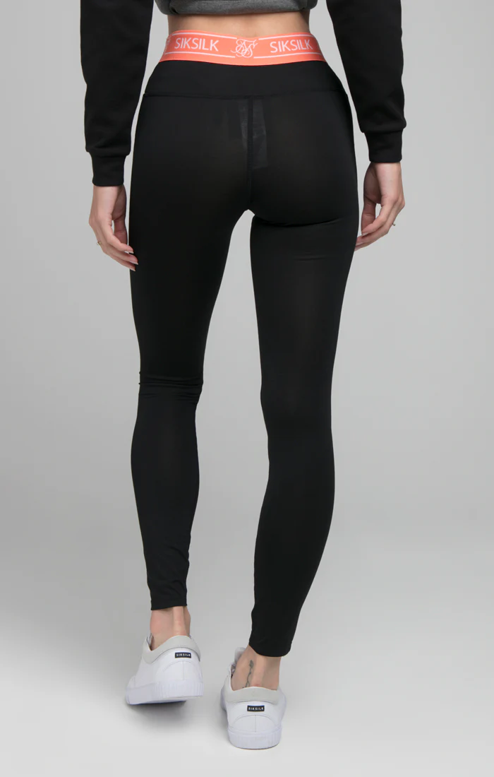 SikSilk Advantage Leggings - Black - Image 8