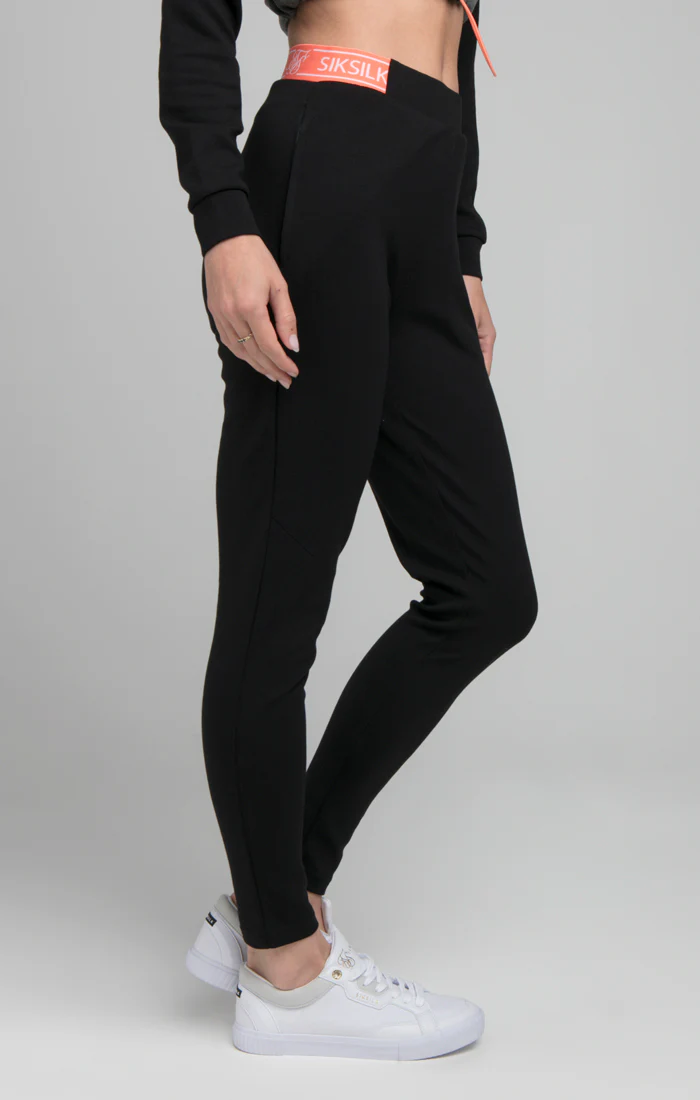 SikSilk Advantage Track Pants - Black - Image 2