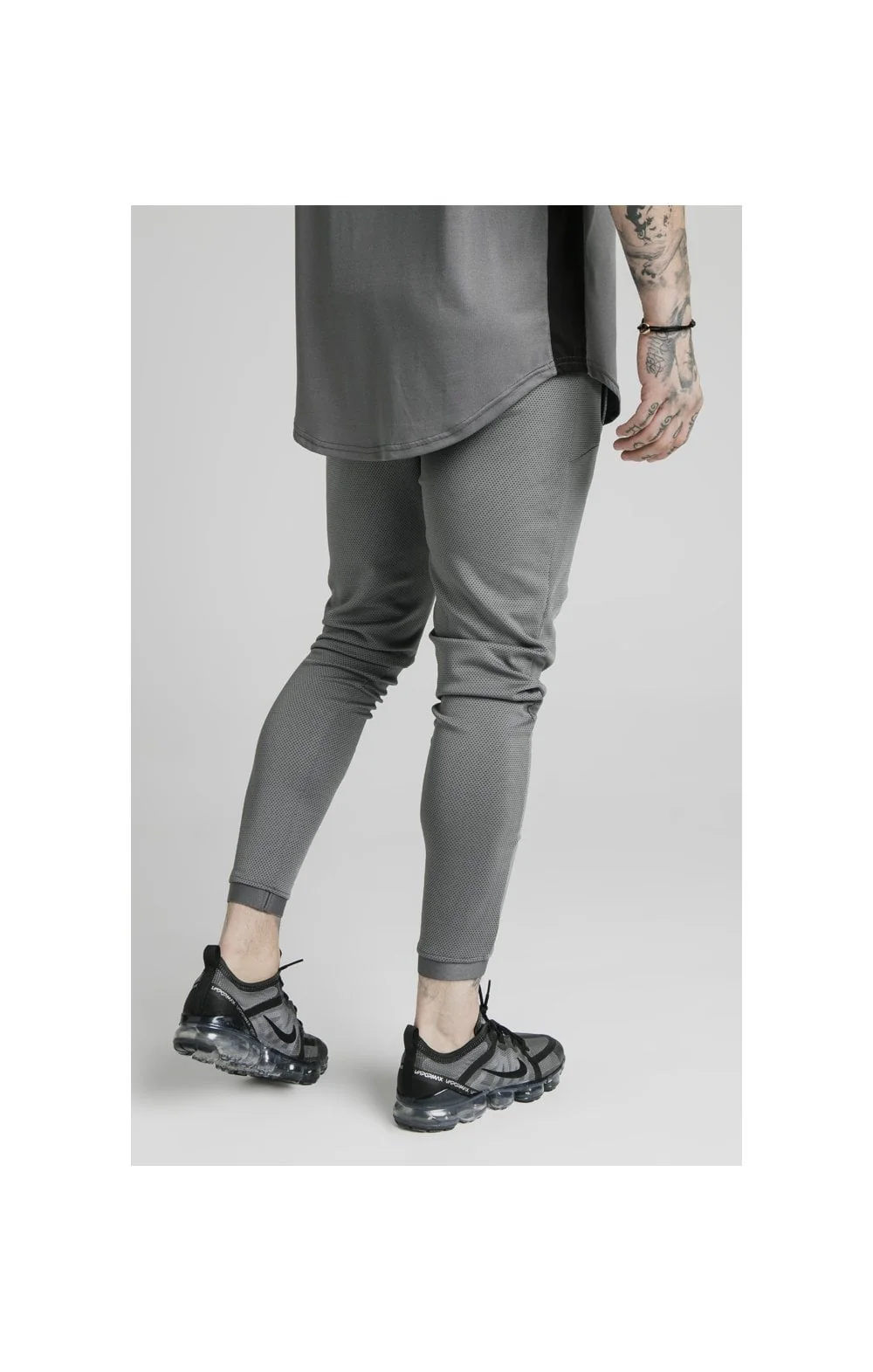 SikSilk Agility Active Track Pants - Grey - Image 2
