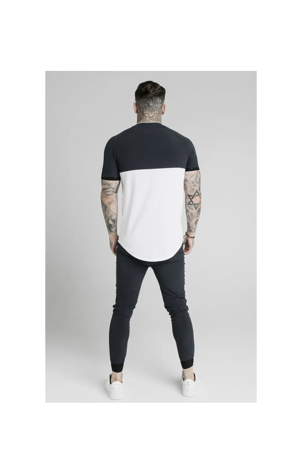 SikSilk Agility Poly Rib Track Pants - Midnight Navy - Image 7
