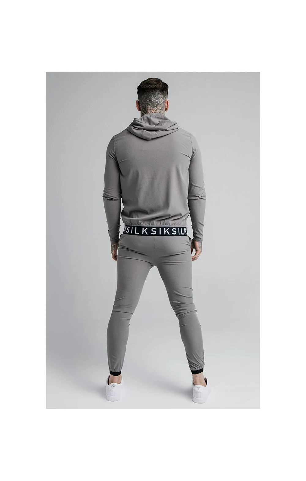 SikSilk Agility Poly Ripstop Track Pants - Grey - Image 5