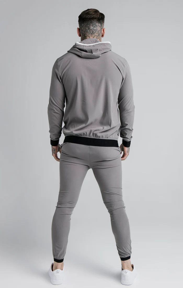 Grey Zip-Thru Hoodie - Image 5